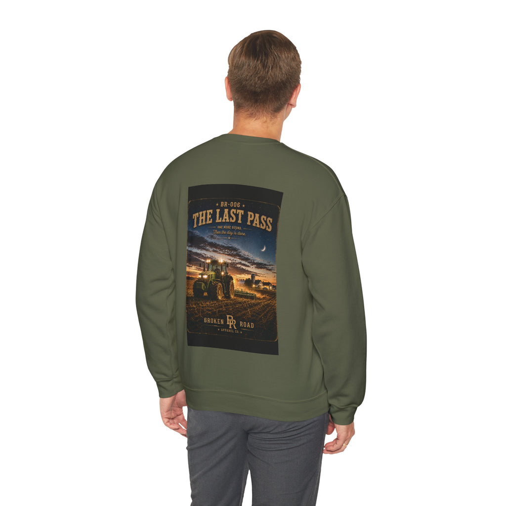 The Last Pass™ | Heavy Blend Crewneck Sweatshirt | Broken Road Apparel Co.