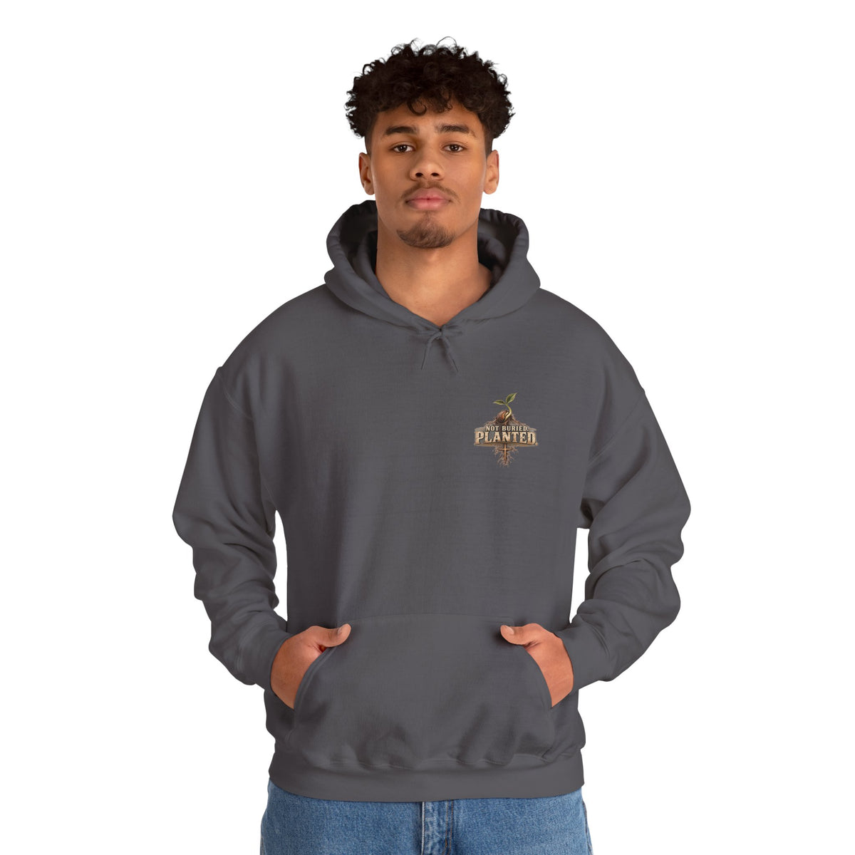 Not Buried. Planted™ - The Narrow Road Collection | Heavy Blend Hoodie | Broken Road Apparel Co.