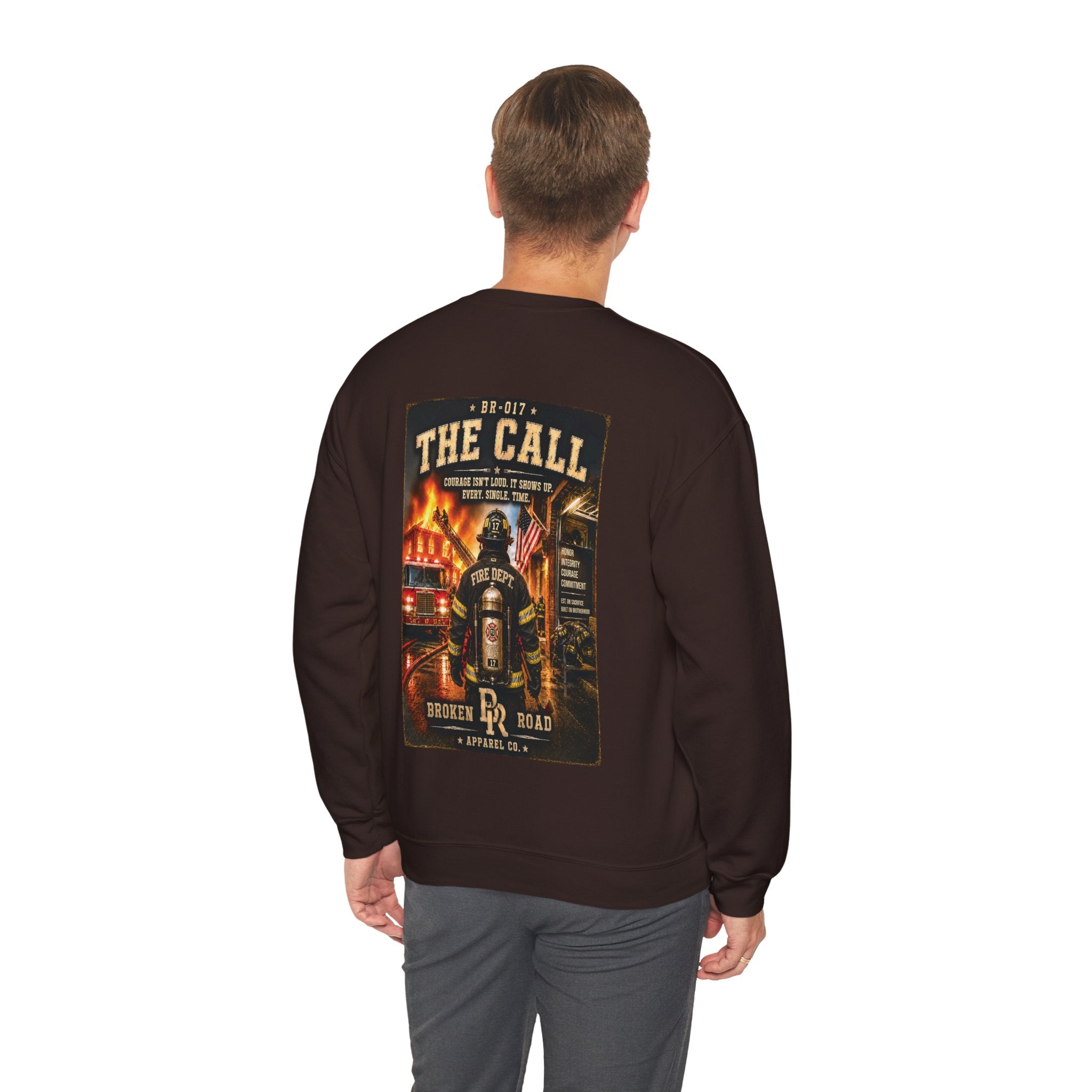 The Call™ | Heavy Blend Crewneck Sweatshirt | Broken Road Apparel Co.