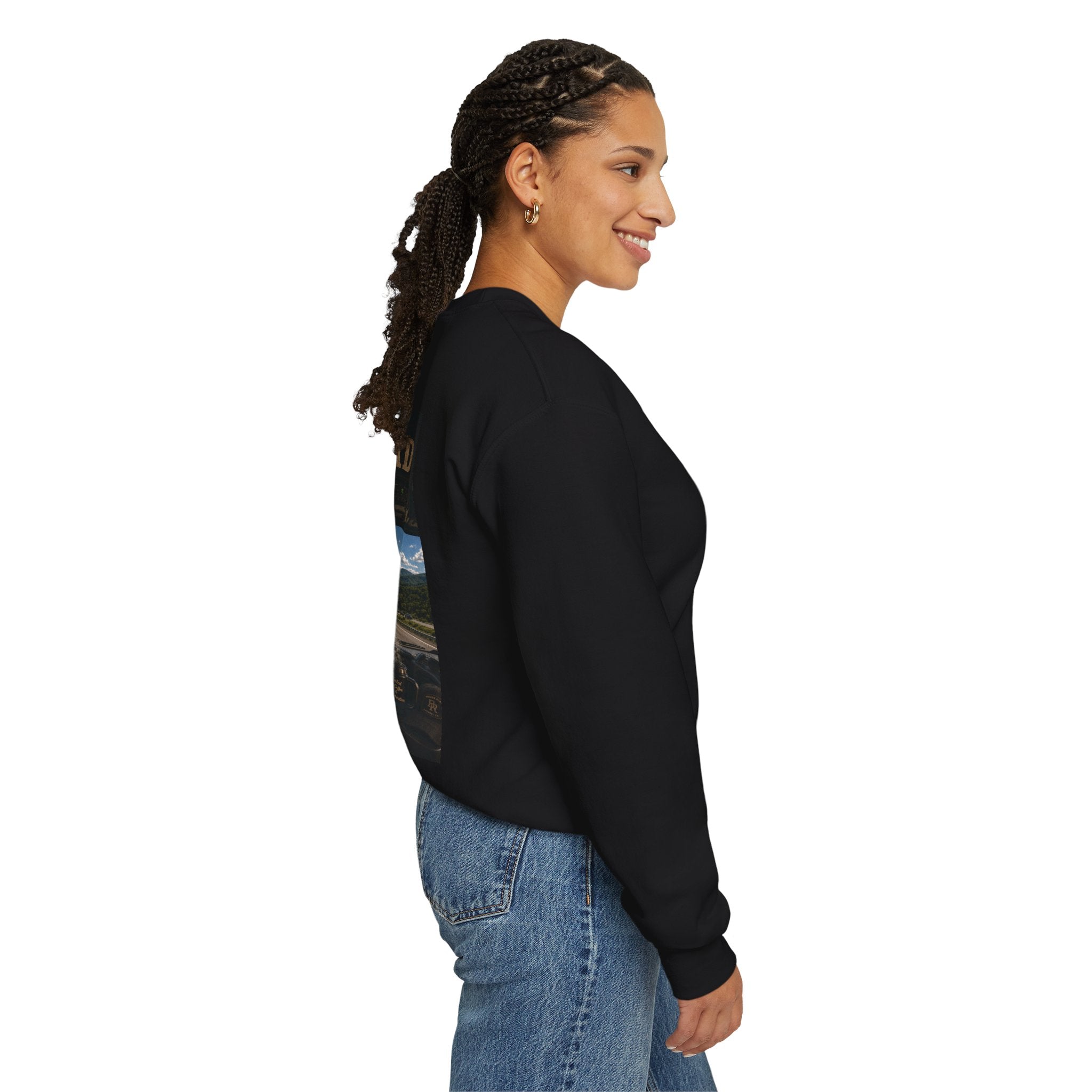 On The Road™ | Heavy Blend Crewneck Sweatshirt | Broken Road Apparel Co.