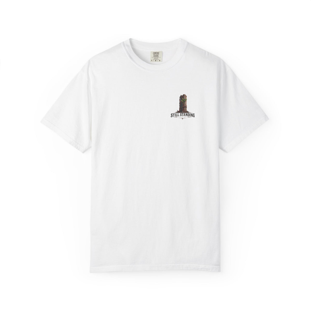 The Fire Didn't Take Me™ - The Narrow Road Collection | Premium Garment-Dyed T-Shirt | Broken Road Apparel Co.