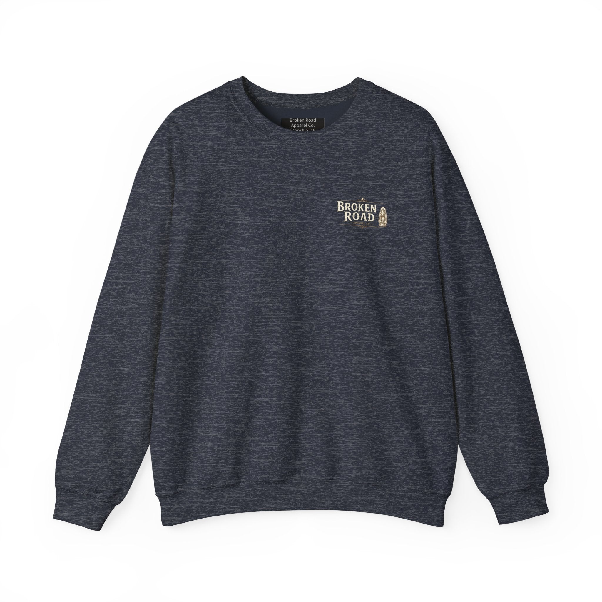 The Empty Chair™ | Heavy Blend Crewneck Sweatshirt | Broken Road Apparel Co.