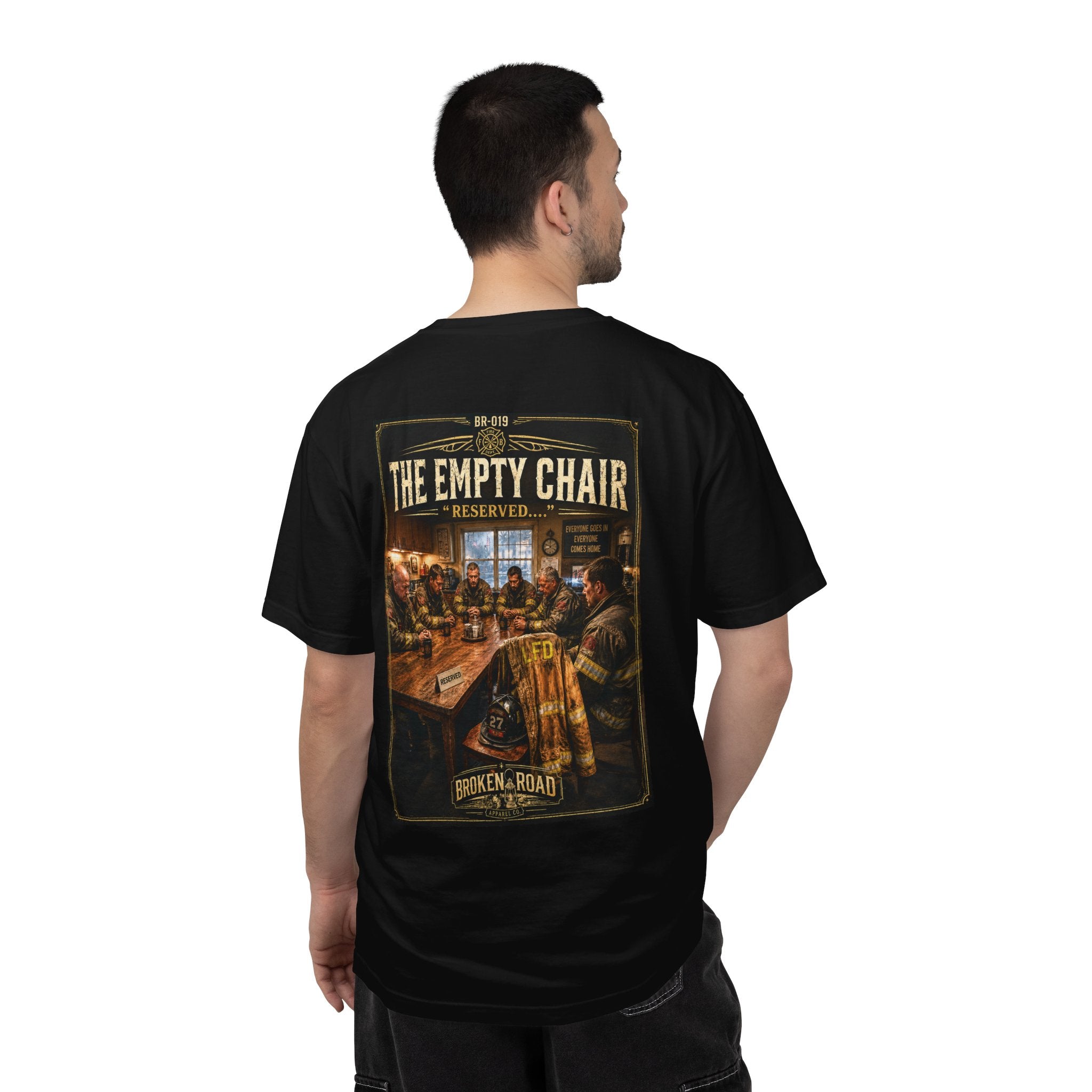 The Empty Chair™ | Premium Garment-Dyed T-Shirt | Broken Road Apparel Co.