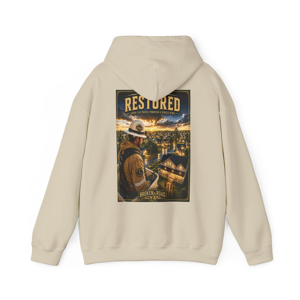 Restored™ | Heavy Blend Hoodie | Broken Road Apparel Co.