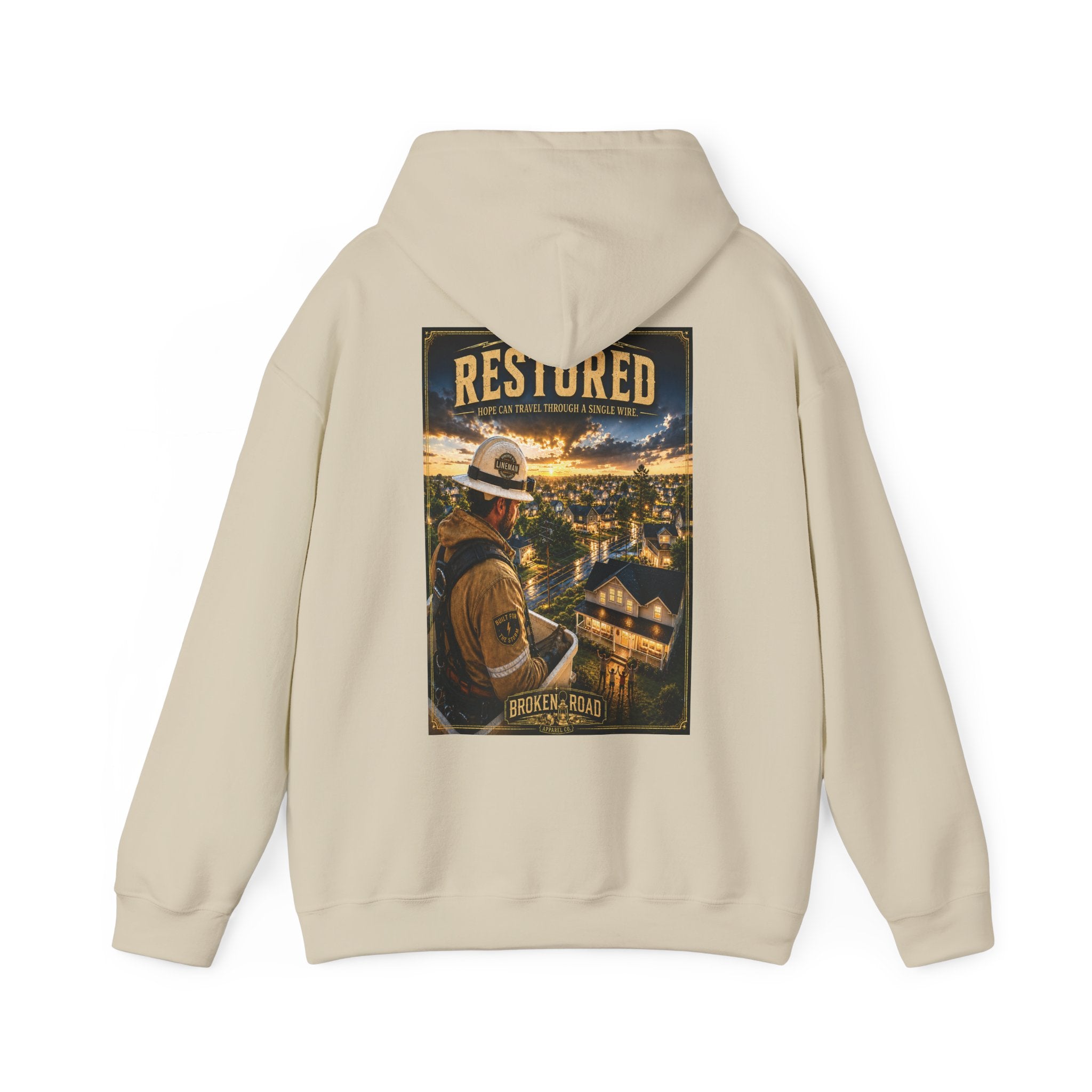 Restored™ | Heavy Blend Hoodie | Broken Road Apparel Co.