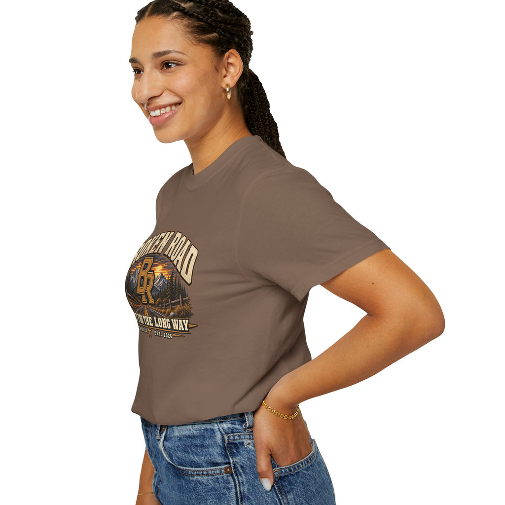 Built for the Long Way — Broken Road Gear | Premium Garment-Dyed T-Shirt | Broken Road Apparel Co.