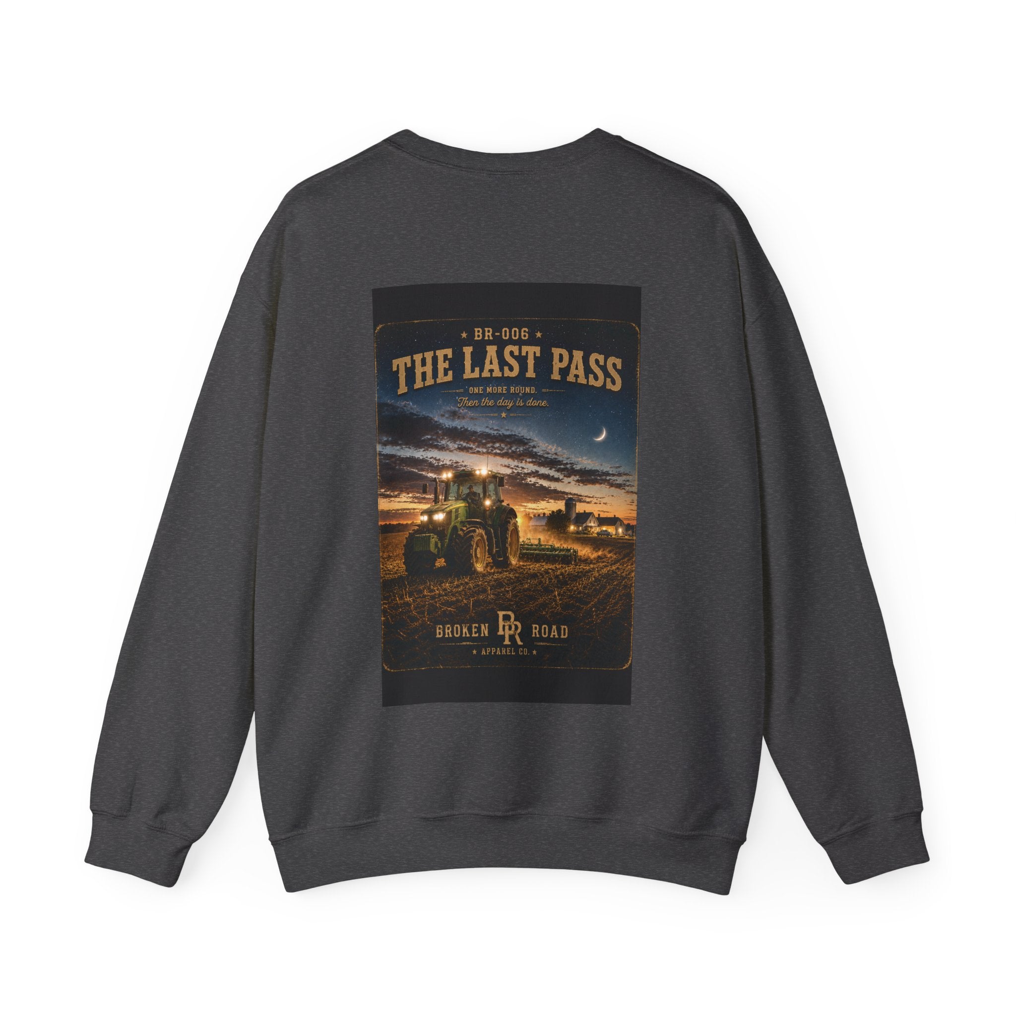 The Last Pass™ | Heavy Blend Crewneck Sweatshirt | Broken Road Apparel Co.