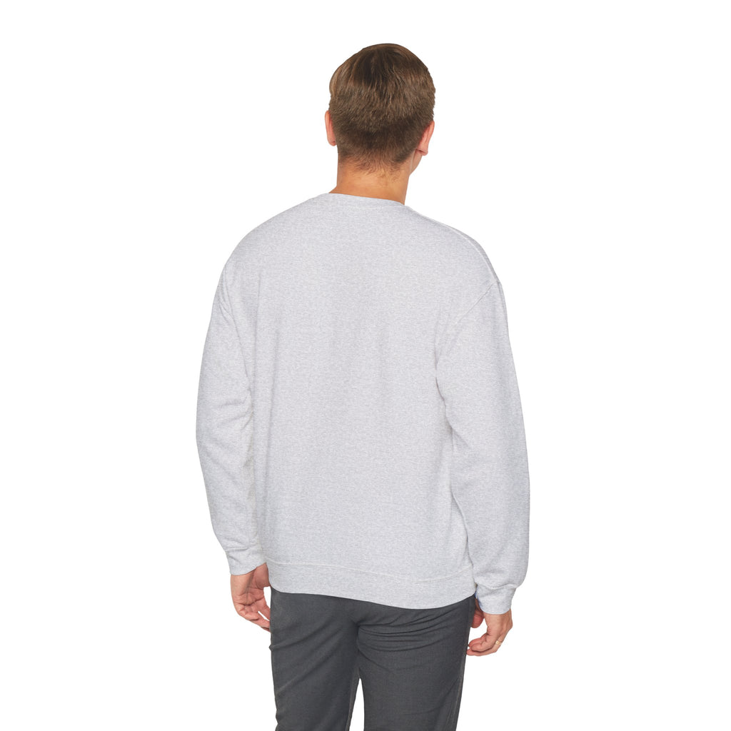 Built For The Long Way™ - Broken Road Gear | Heavy Blend Crewneck Sweatshirt | Broken Road Apparel Co.