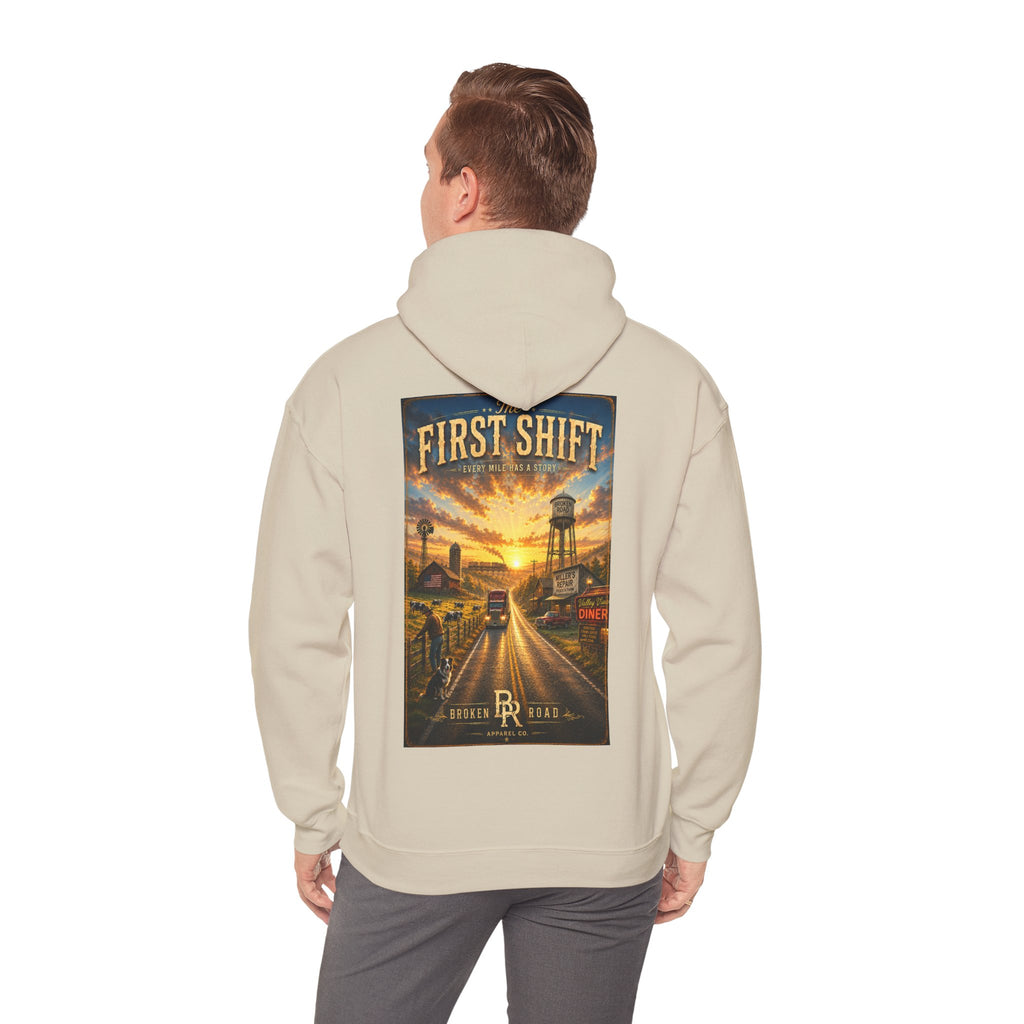 The First Shift™ | Heavy Blend Hoodie