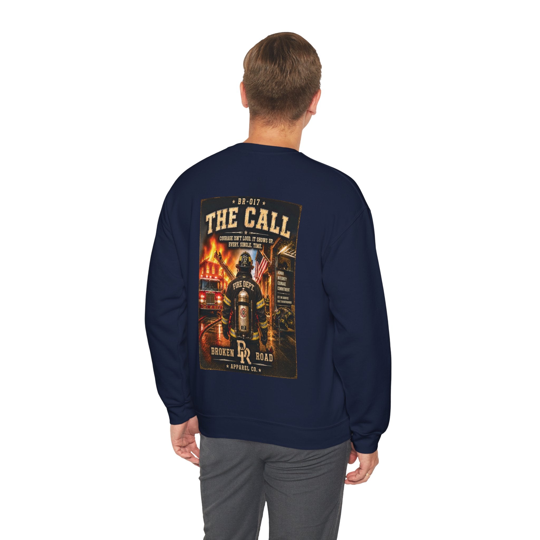 The Call™ | Heavy Blend Crewneck Sweatshirt | Broken Road Apparel Co.