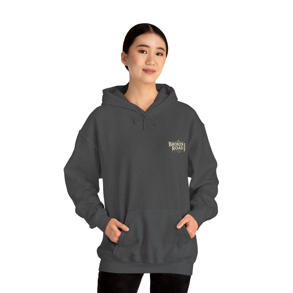 Proud Hero™ | Heavy Blend Hoodie | Broken Road Apparel Co.