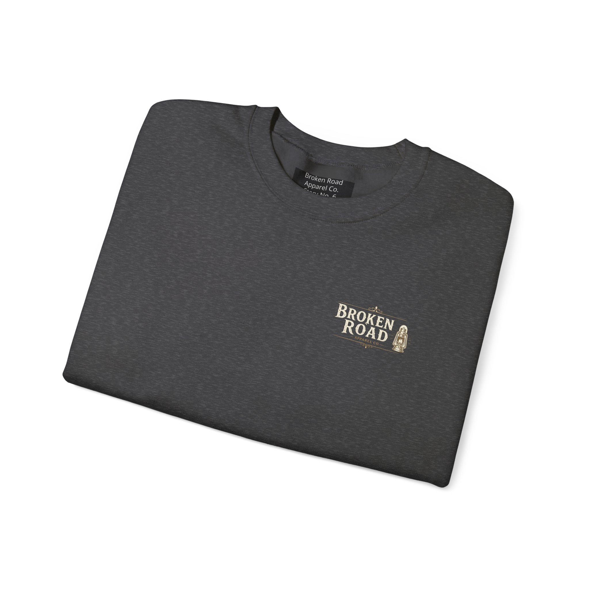 The Last Pass™ | Heavy Blend Crewneck Sweatshirt | Broken Road Apparel Co.