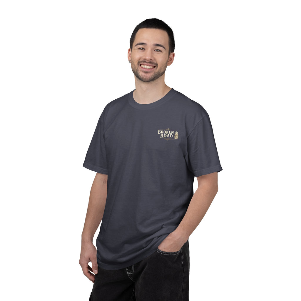 The Wave™ | Premium Garment-Dyed T-Shirt | Broken Road Apparel Co.
