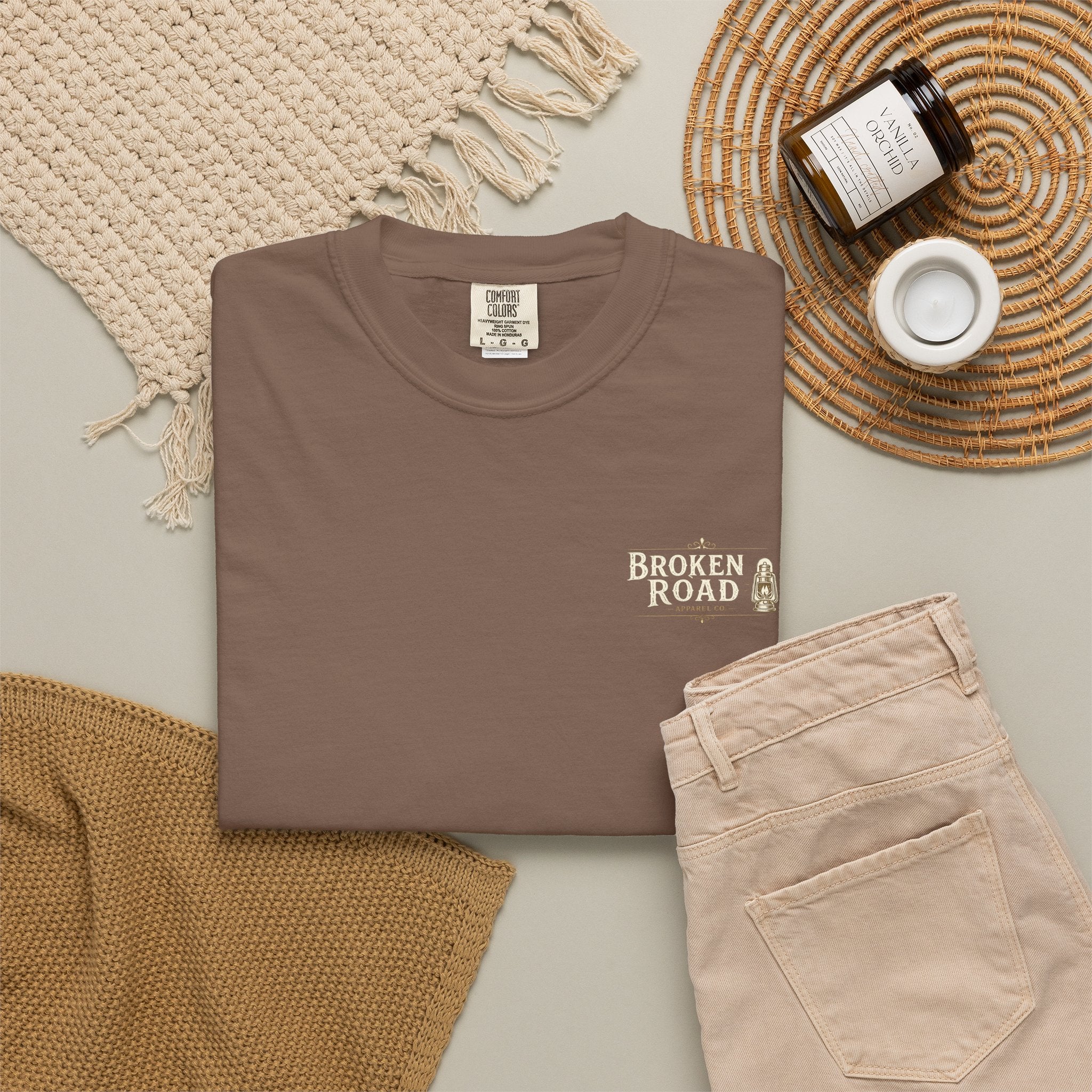 Proud Hero™ | Premium Garment-Dyed T-Shirt | Broken Road Apparel Co.