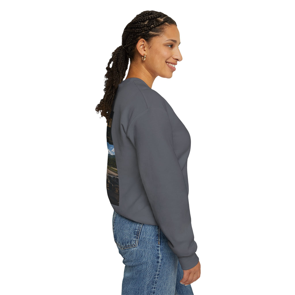 On The Road™ | Heavy Blend Crewneck Sweatshirt | Broken Road Apparel Co.