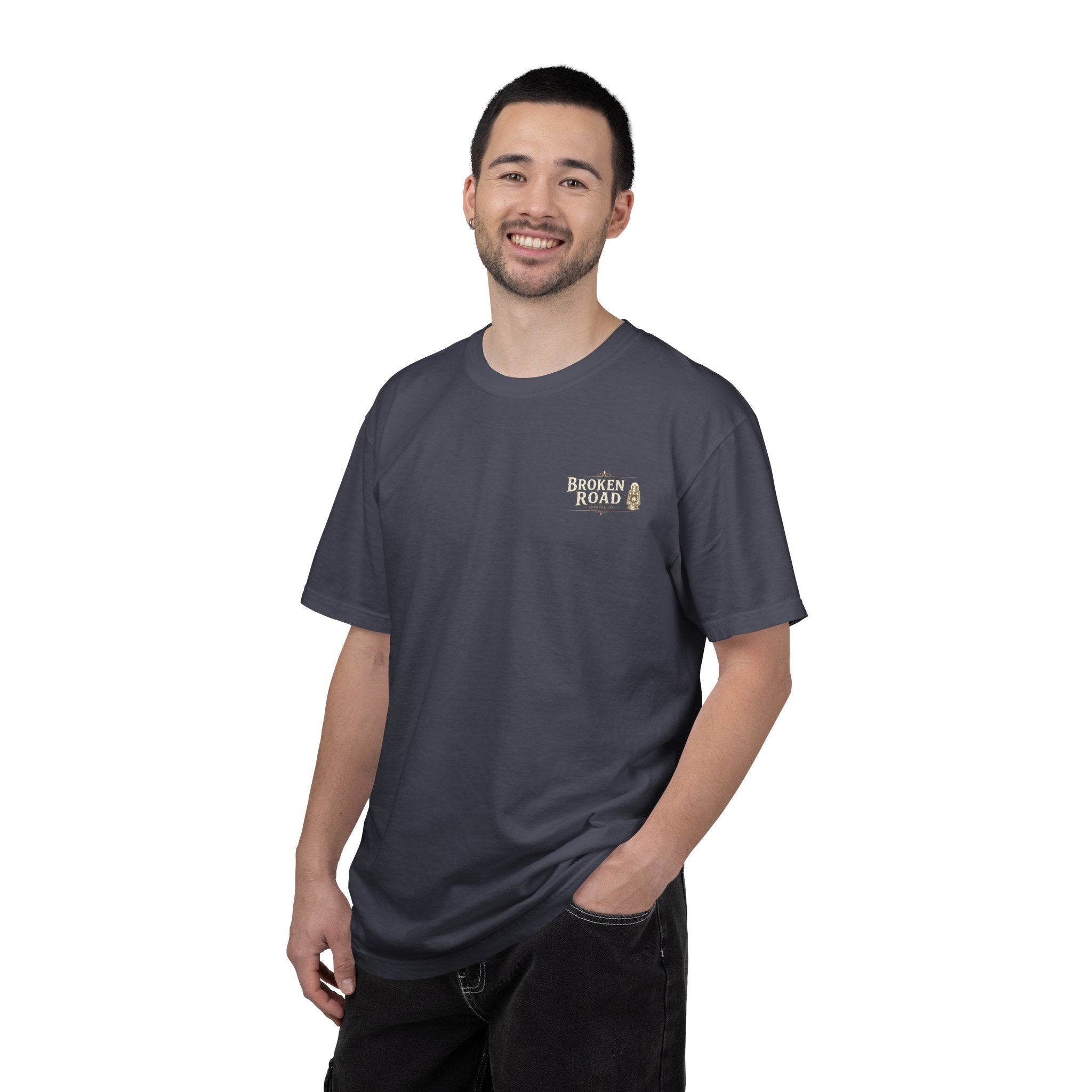 The Call™ | Premium Garment-Dyed T-Shirt | Broken Road Apparel Co.