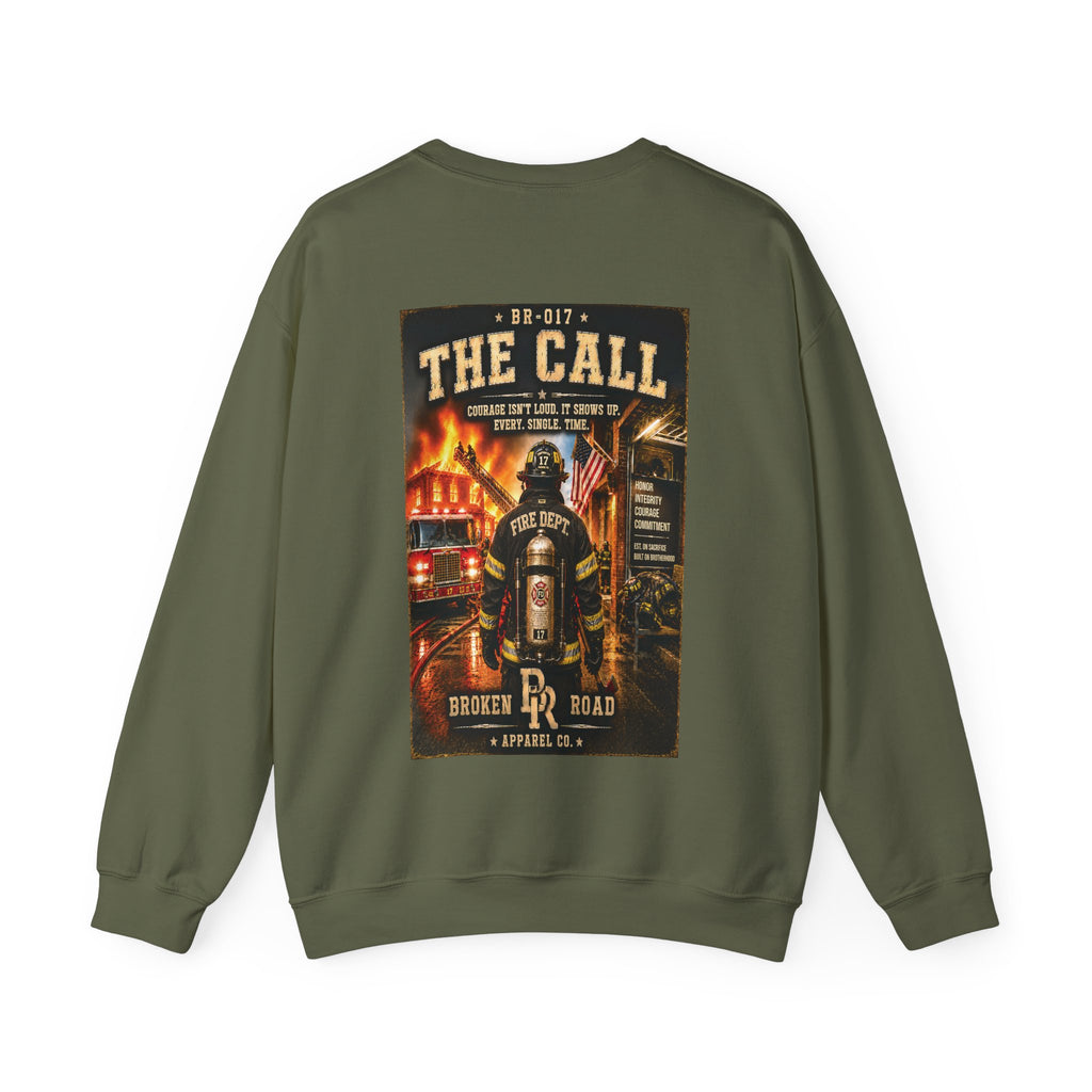 The Call™ | Heavy Blend Crewneck Sweatshirt | Broken Road Apparel Co.