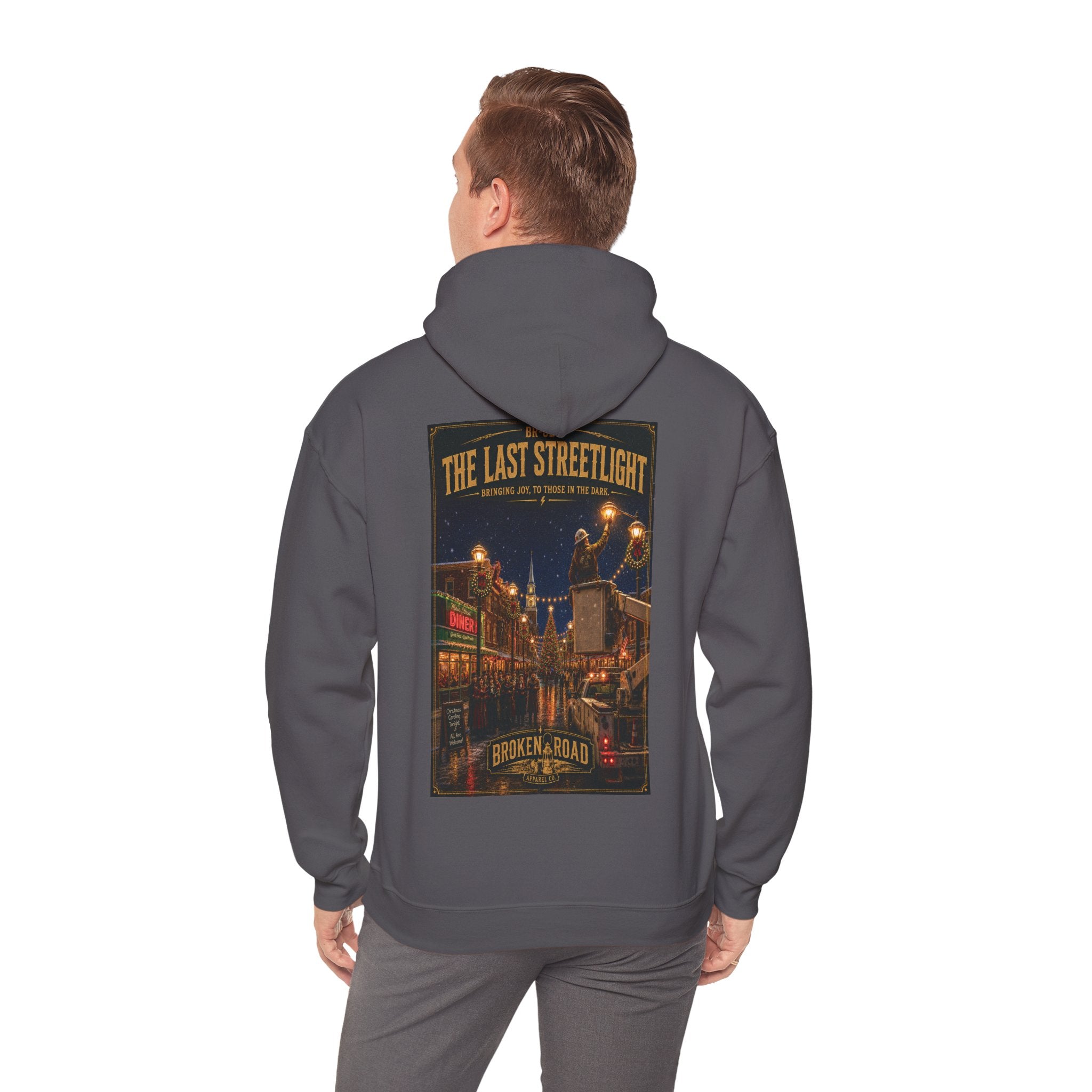 The Last Streetlight™ | Heavy Blend Hoodie | Broken Road Apparel Co.