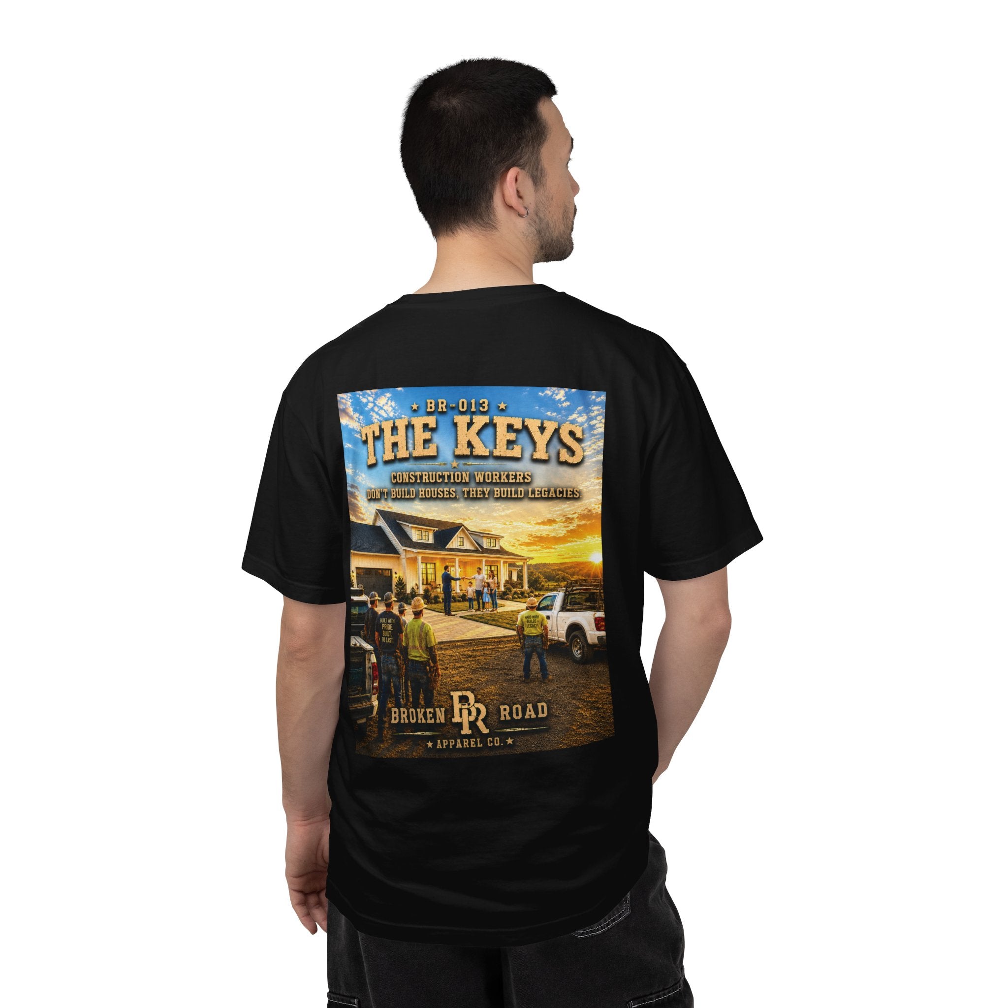 The Keys™ | Premium Garment-Dyed T-Shirt | Broken Road Apparel Co.