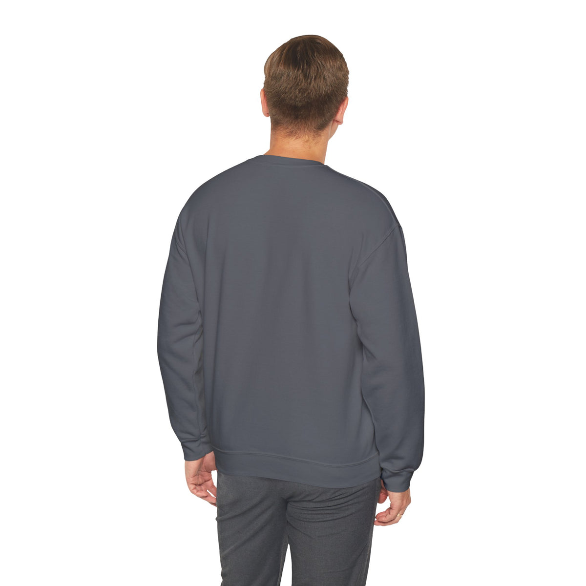 Built For The Long Way™ - Broken Road Gear | Heavy Blend Crewneck Sweatshirt | Broken Road Apparel Co.