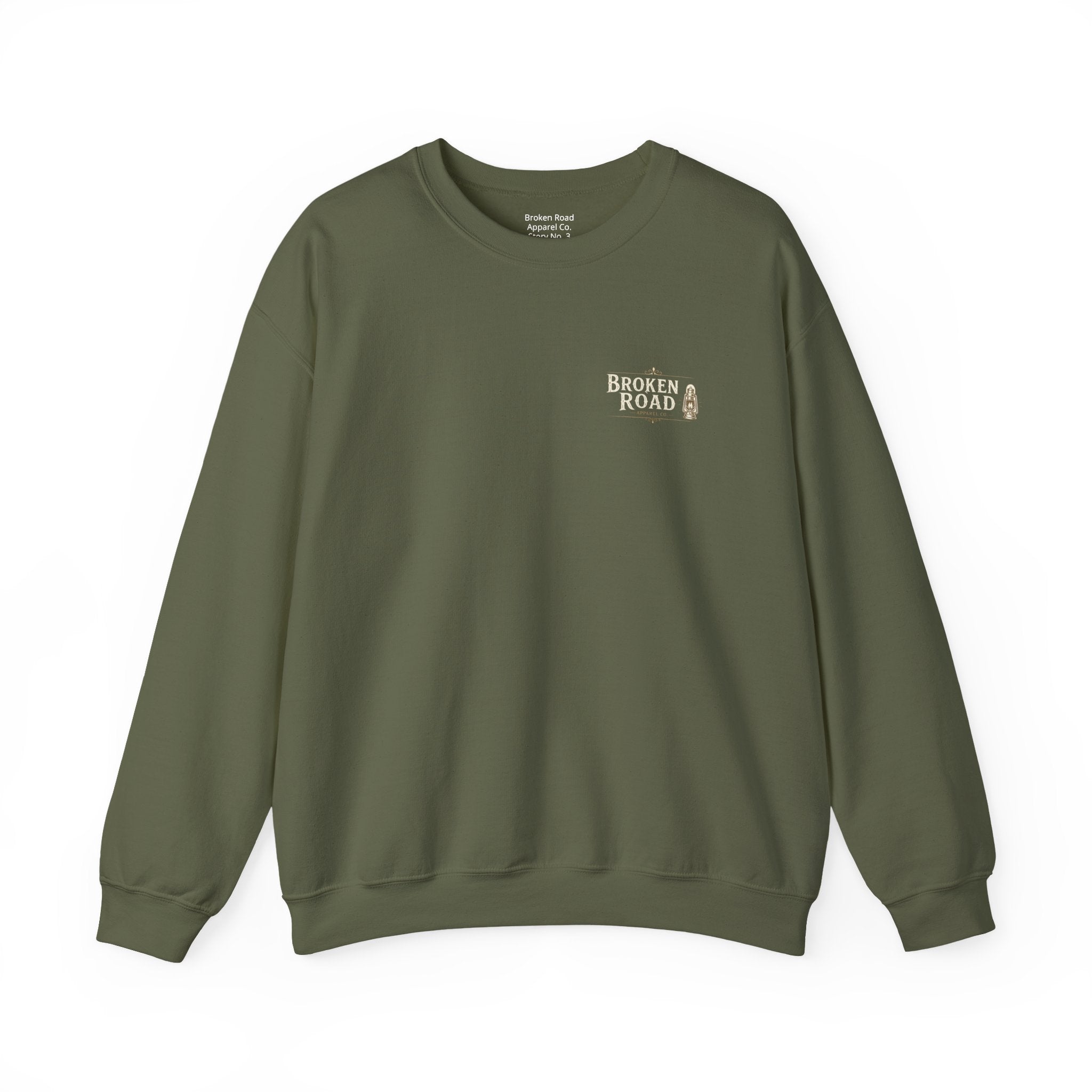 Finally Home™ | Heavy Blend Crewneck Sweatshirt | Broken Road Apparel Co.