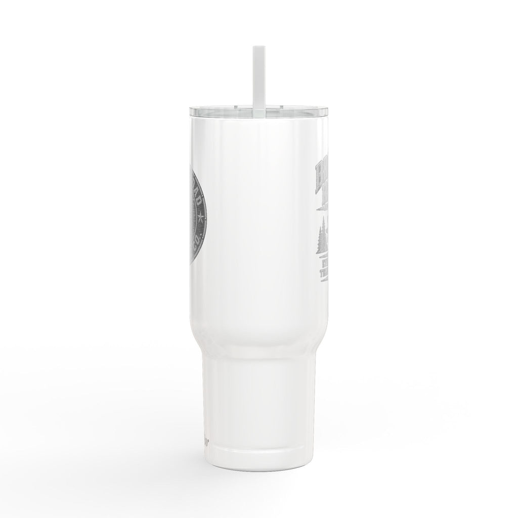 The Long Haul — 40 oz CO2 Laser-Engraved Tumbler