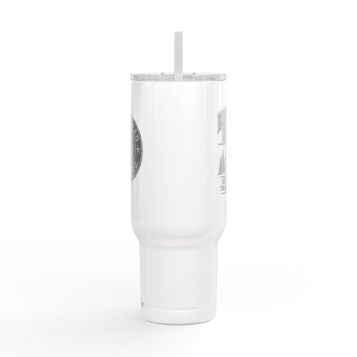 The Long Haul — 40 oz CO2 Laser-Engraved Tumbler