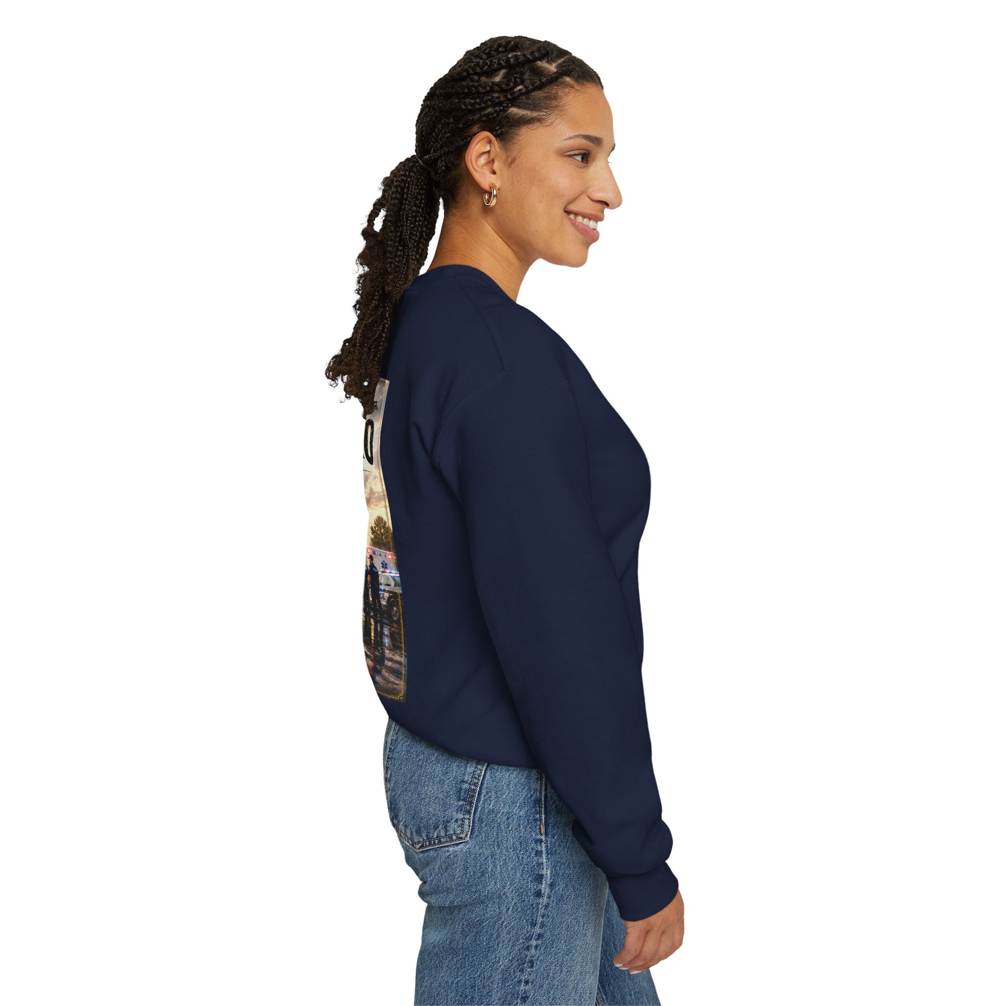 Proud Hero™ | Heavy Blend Crewneck Sweatshirt | Broken Road Apparel Co.