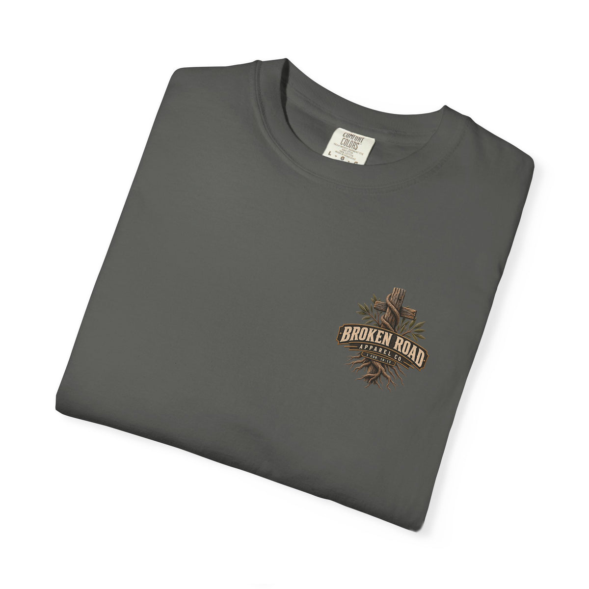 Stand Firm™ - The Narrow Road Collection | Premium Garment-Dyed T-Shirt | Broken Road Apparel Co.