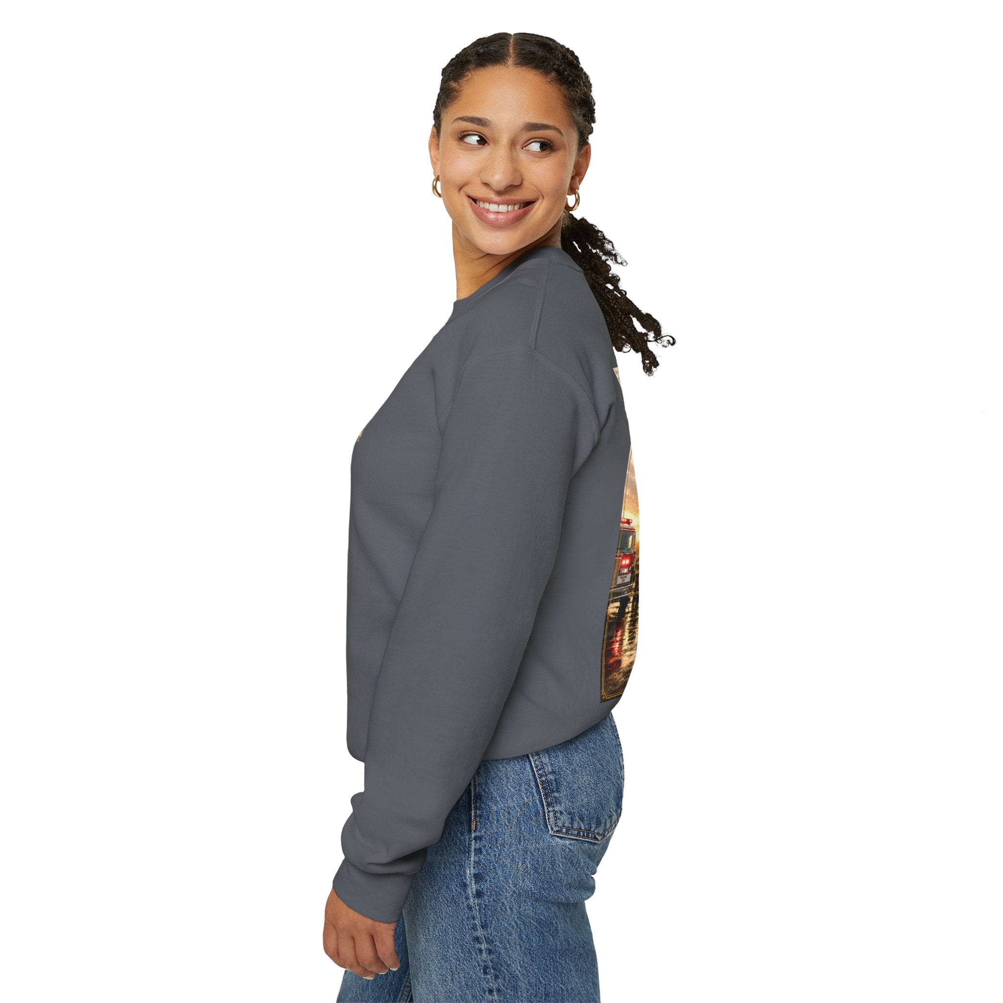 Proud Hero™ | Heavy Blend Crewneck Sweatshirt | Broken Road Apparel Co.