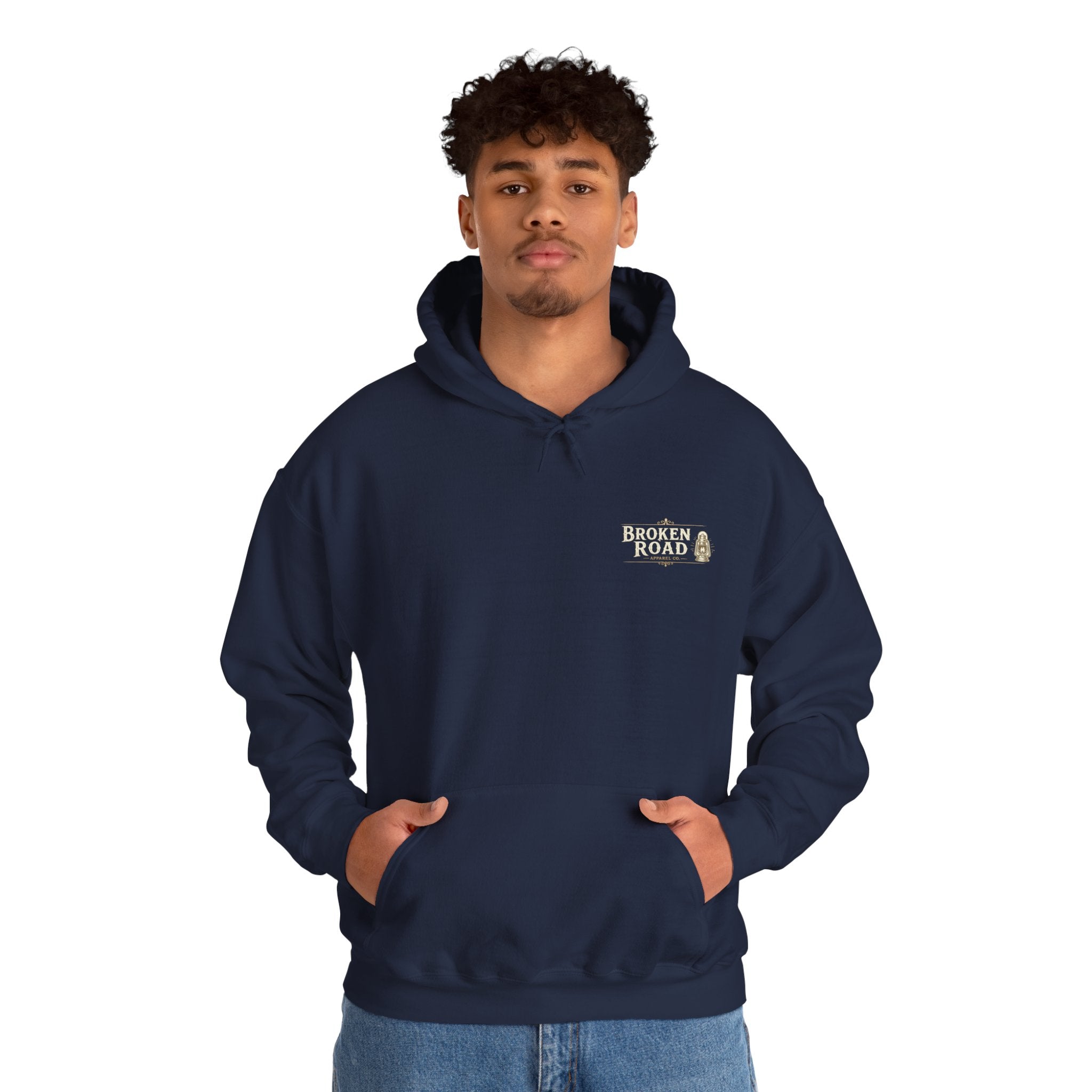 The Last Streetlight™ | Heavy Blend Hoodie | Broken Road Apparel Co.