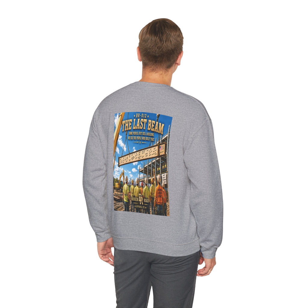 The Last Beam™ | Heavy Blend Crewneck Sweatshirt | Broken Road Apparel Co.