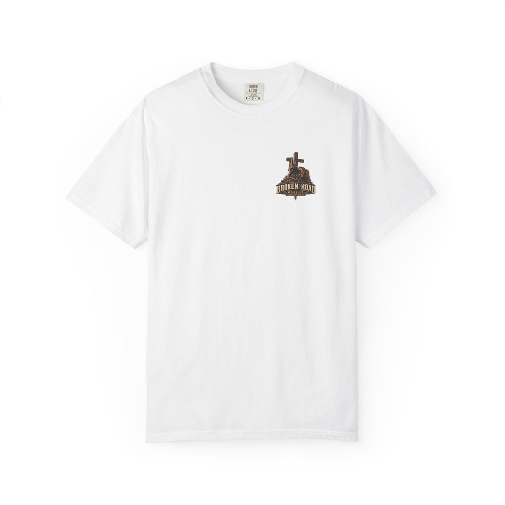 The Weight I Don't Carry™ - The Narrow Road Collection | Premium Garment-Dyed T-Shirt | Broken Road Apparel Co.