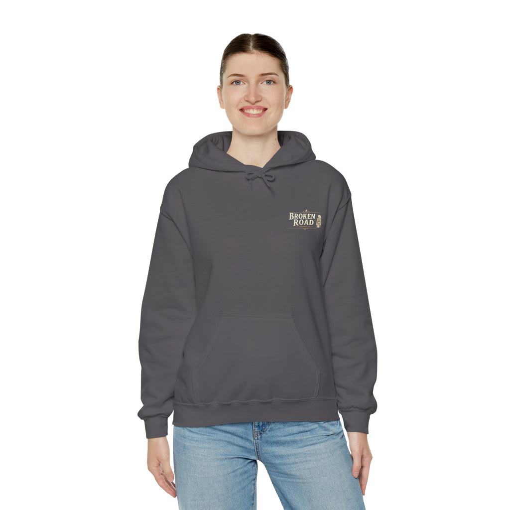 The Work Is Never Done™ | Heavy Blend Hoodie | Broken Road Apparel Co.