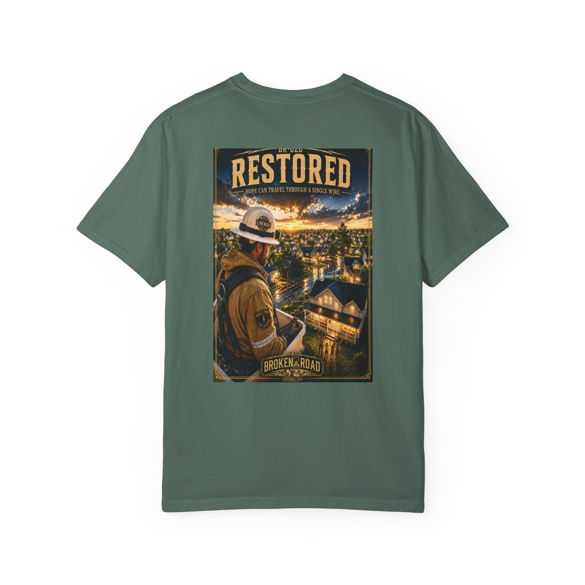 Restored™ | Premium Garment-Dyed T-Shirt | Broken Road Apparel Co.