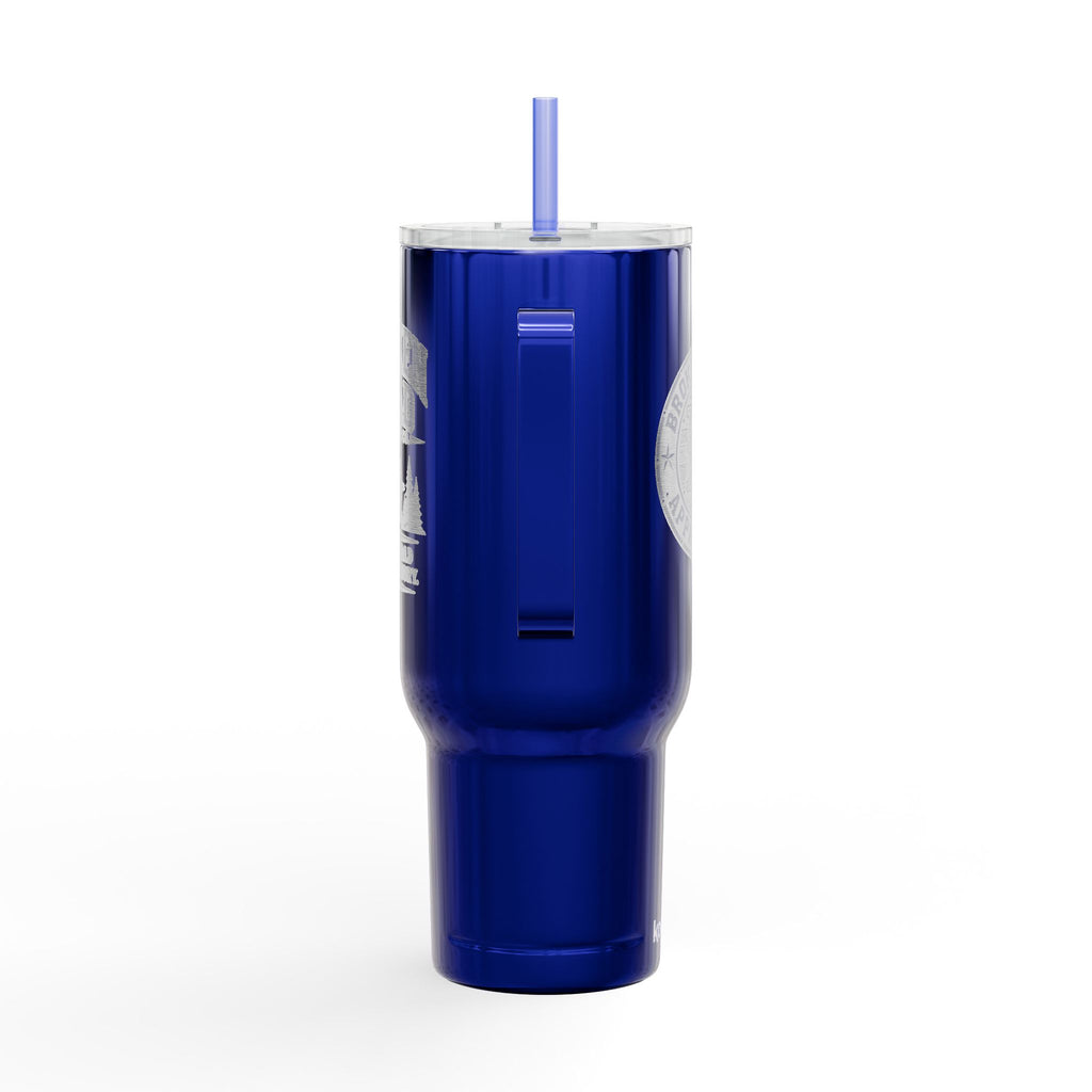 The Long Haul — 40 oz CO2 Laser-Engraved Tumbler