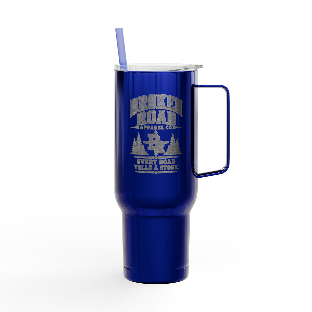 The Long Haul — 40 oz CO2 Laser-Engraved Tumbler