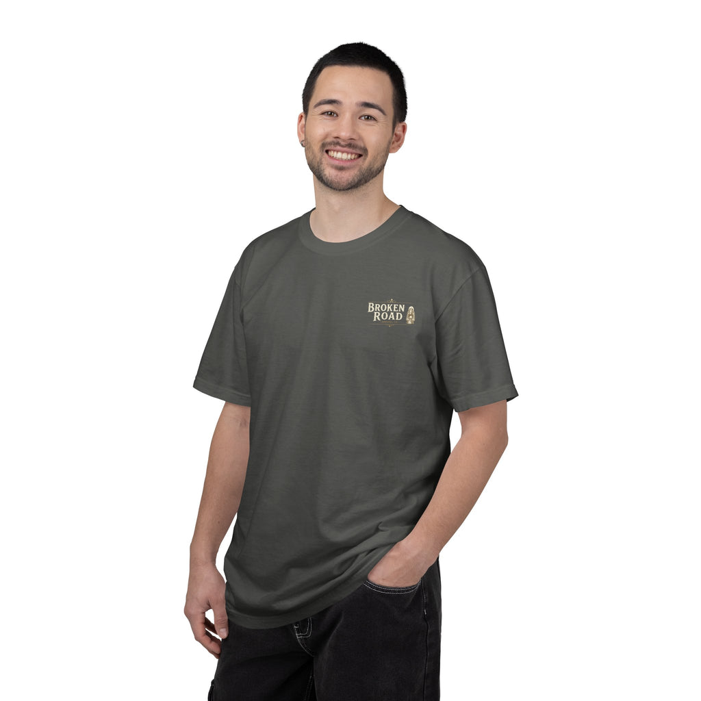 The Last Pass™ | Premium Garment-Dyed T-Shirt | Broken Road Apparel Co.