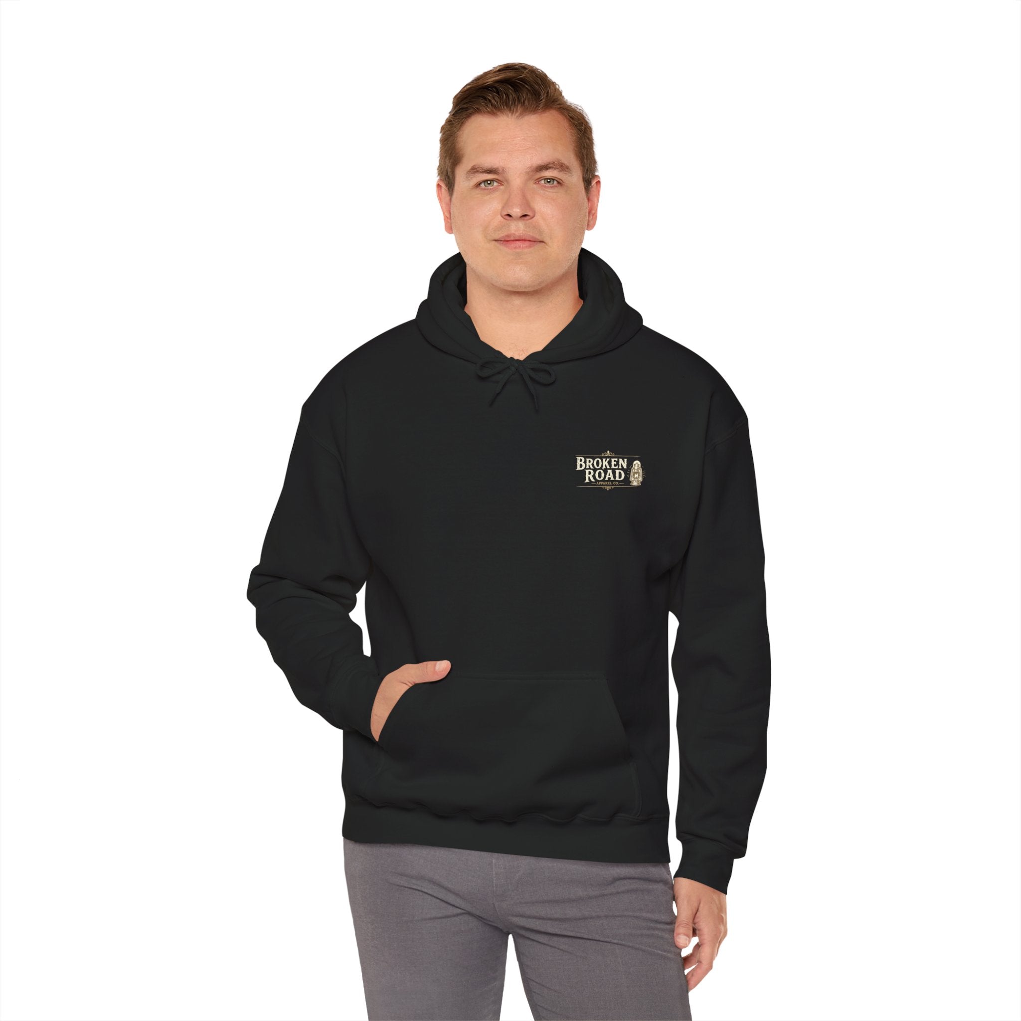 On The Road™ | Heavy Blend Hoodie | Broken Road Apparel Co.