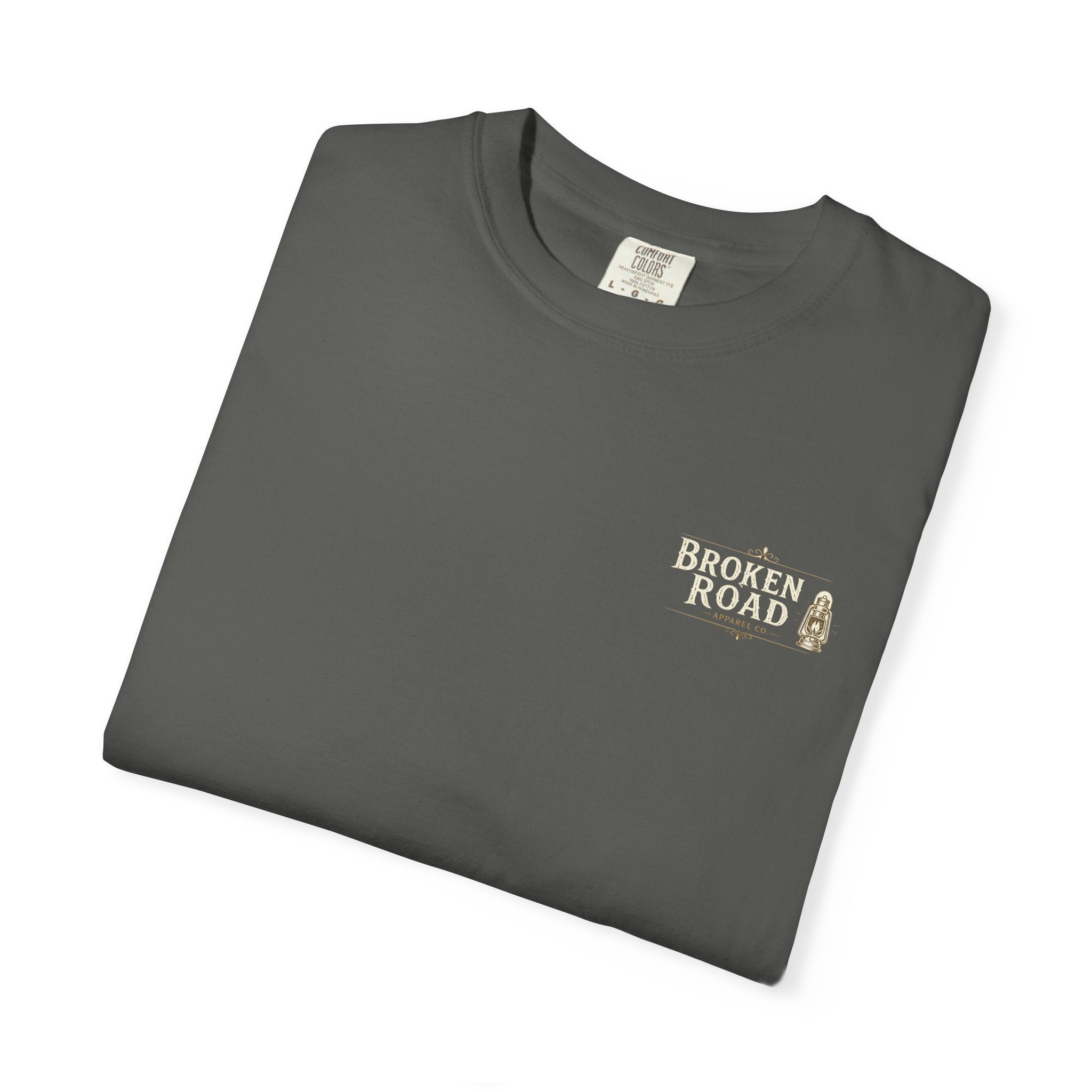 Finally Home™ | Premium Garment-Dyed T-Shirt | Broken Road Apparel Co.