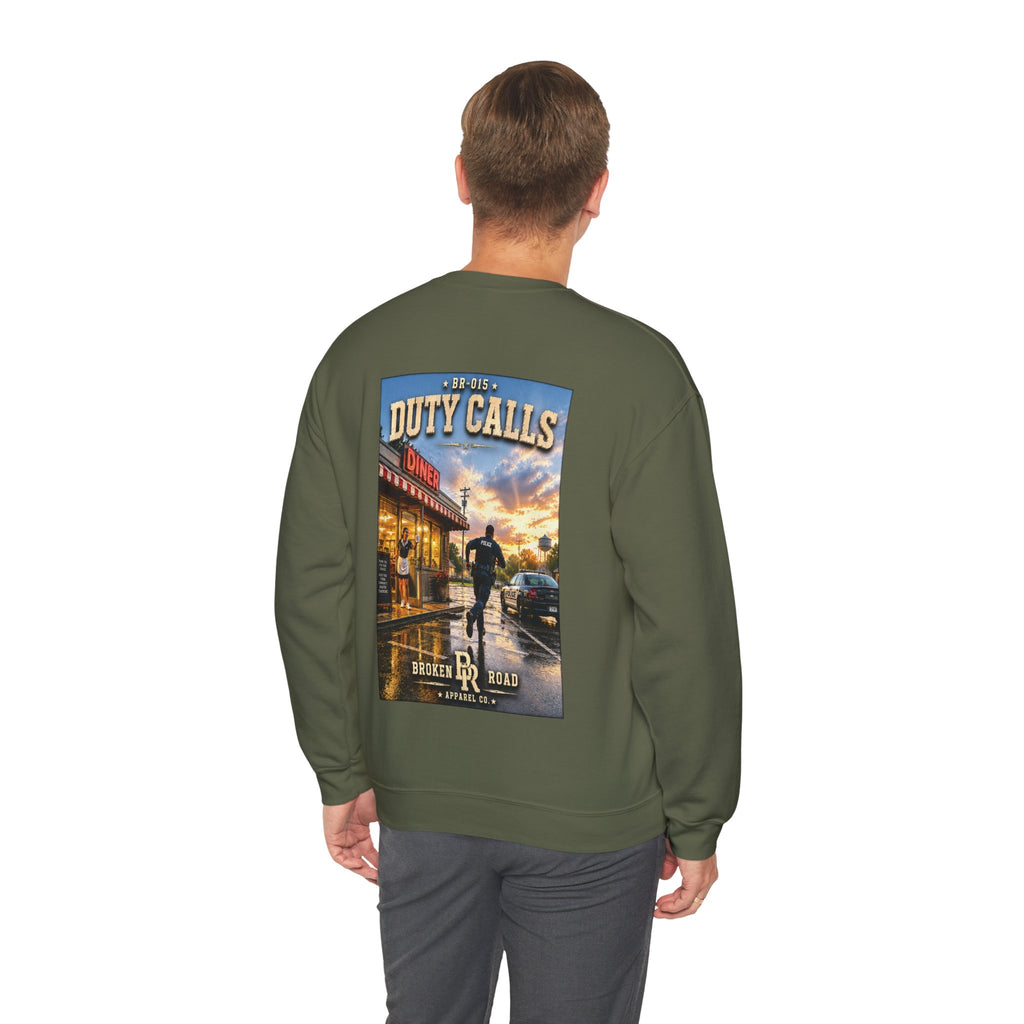Duty Calls™ | Heavy Blend Crewneck Sweatshirt | Broken Road Apparel Co.