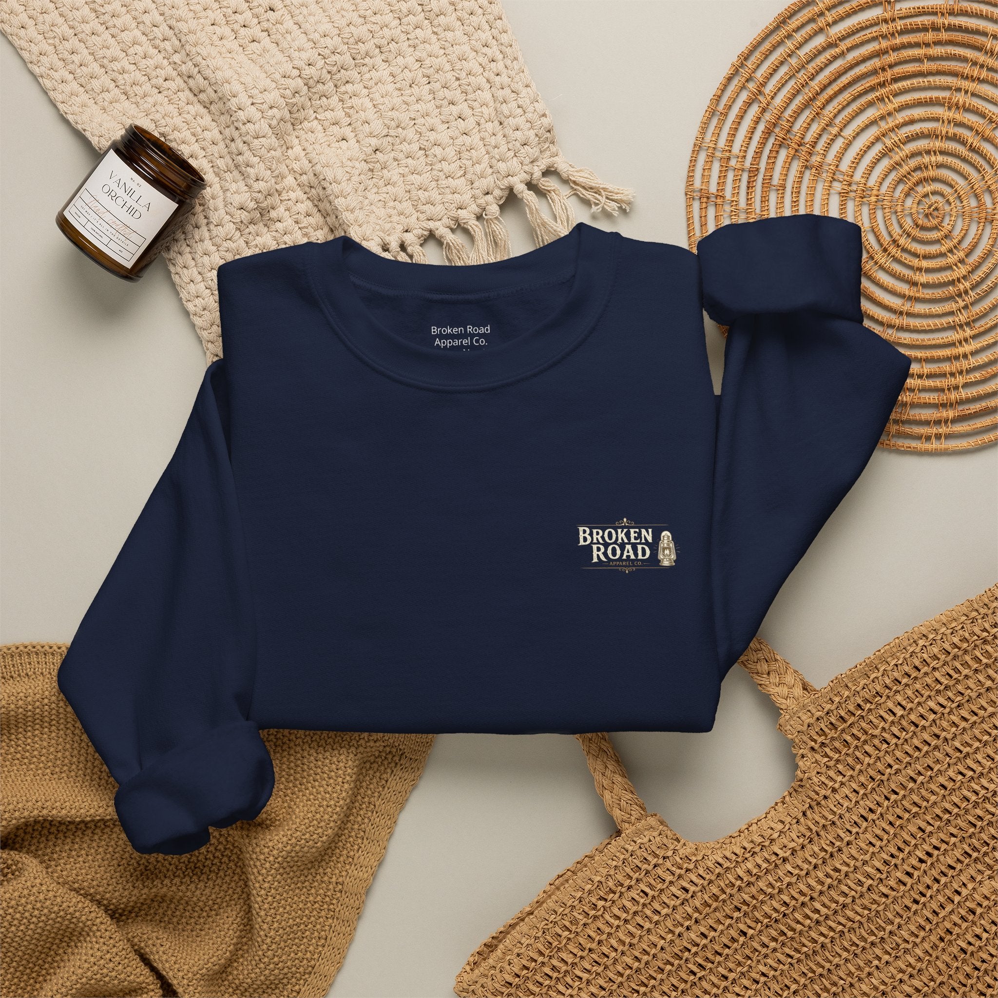 The First Shift™ | Heavy Blend Crewneck Sweatshirt | Broken Road Apparel Co.