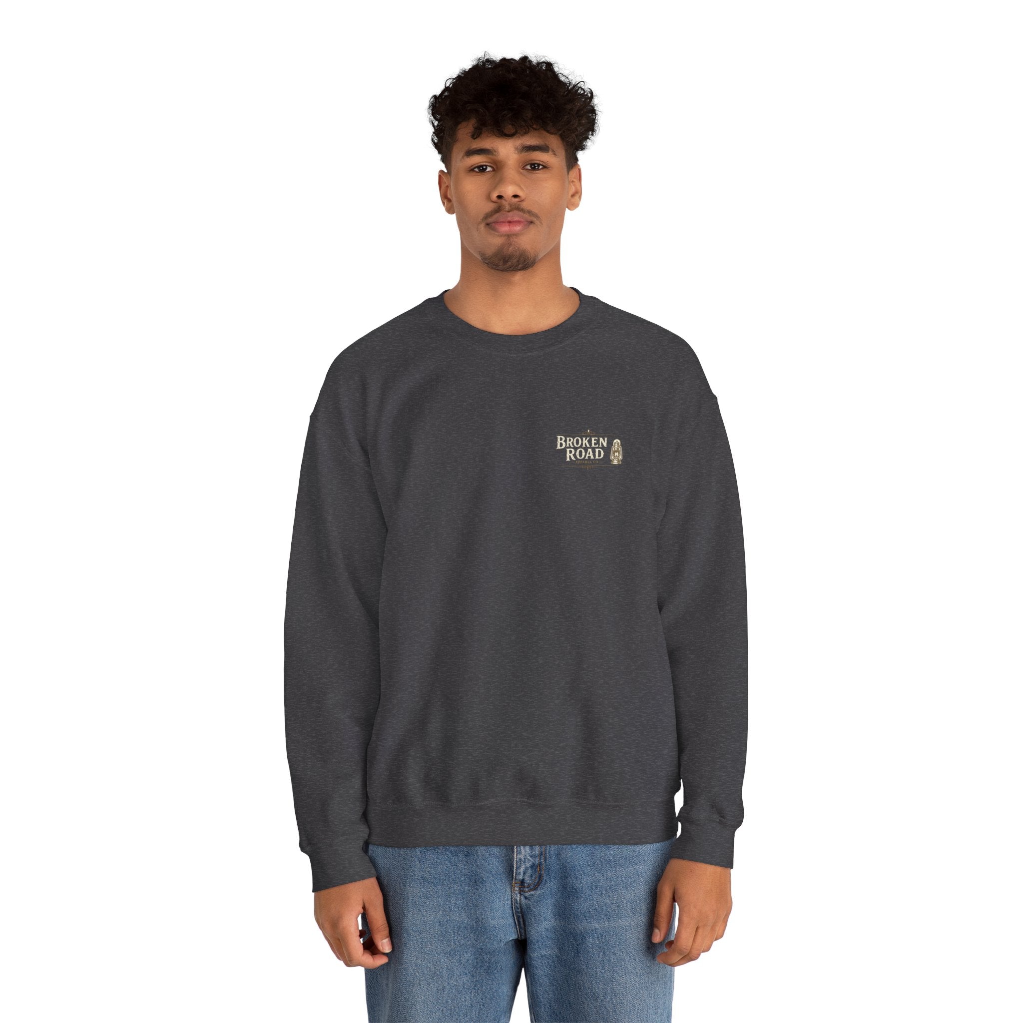 Restored™ | Heavy Blend Crewneck Sweatshirt | Broken Road Apparel Co.