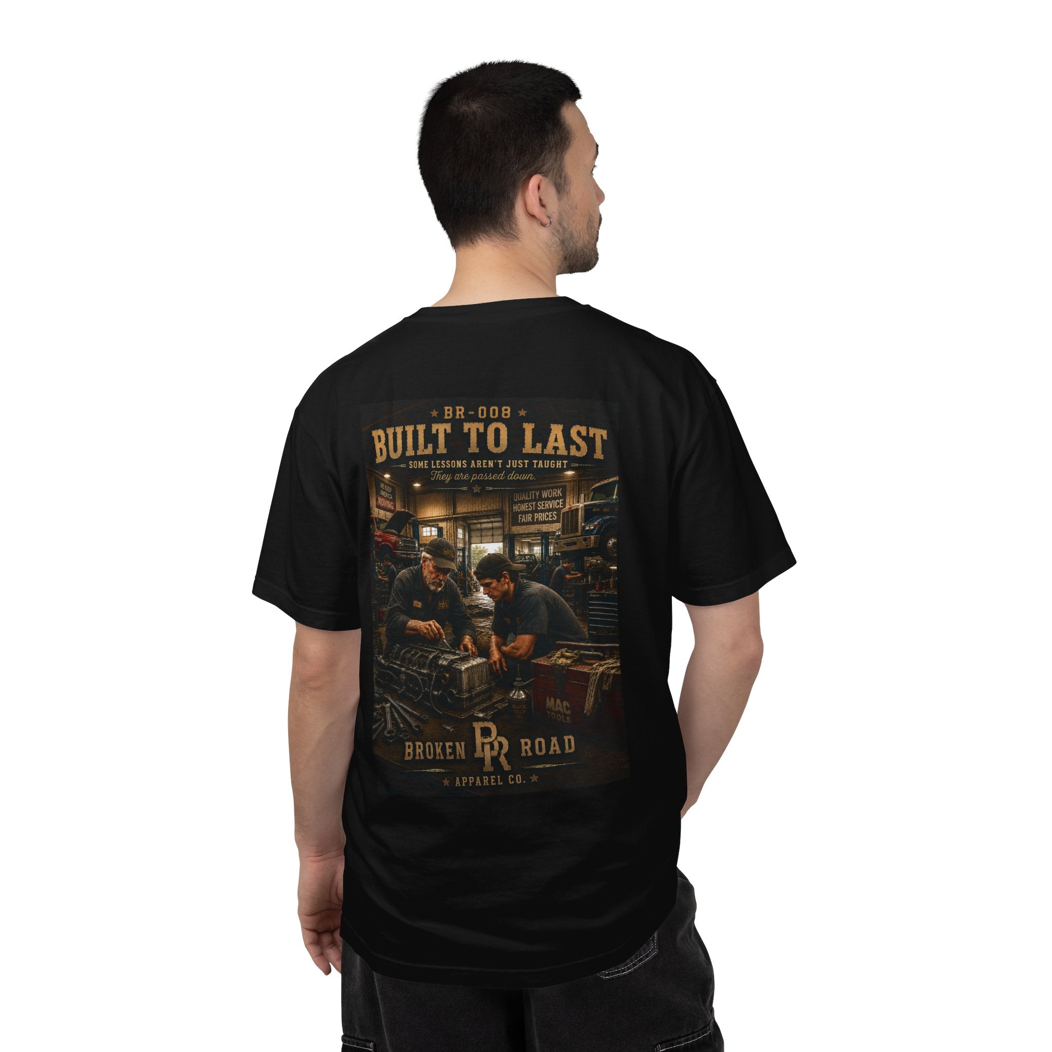 Built To Last™ | Premium Garment-Dyed T-Shirt | Broken Road Apparel Co.
