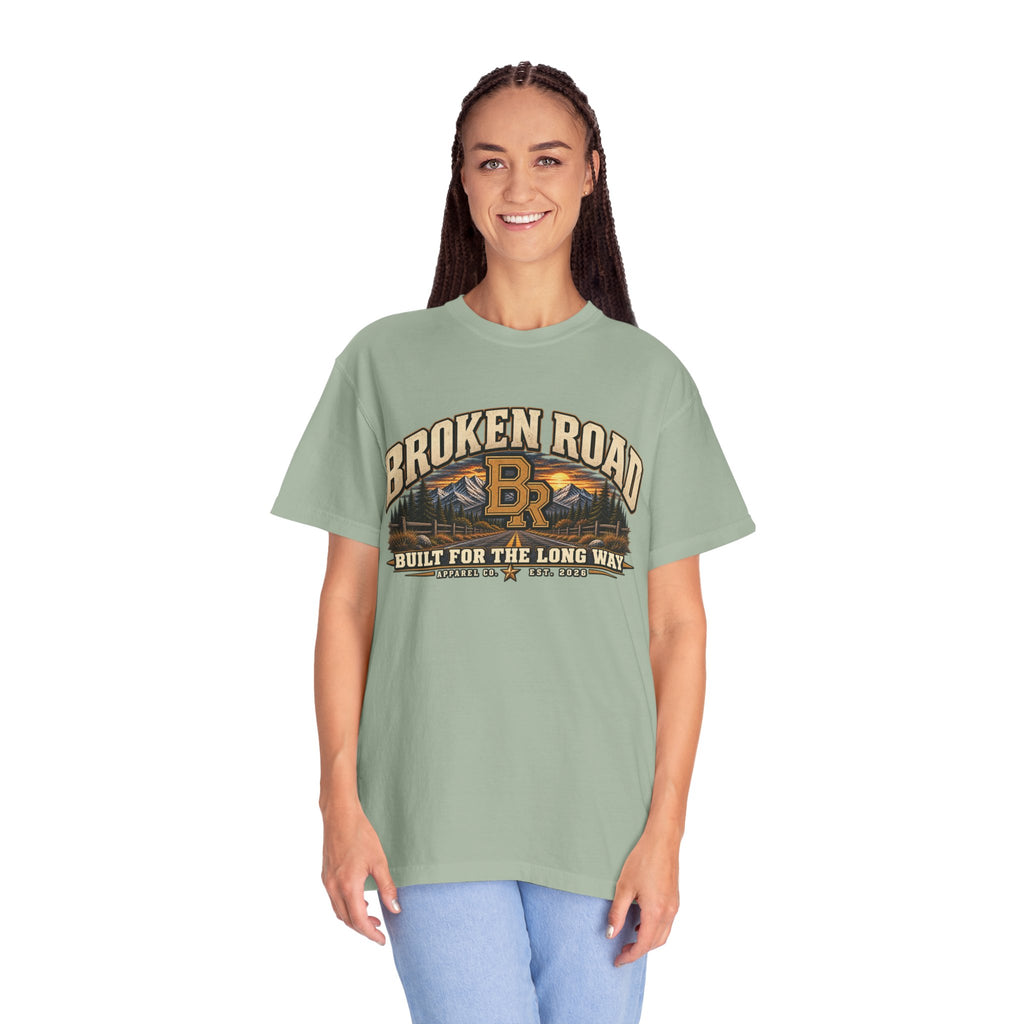 Built for the Long Way — Broken Road Gear | Premium Garment-Dyed T-Shirt | Broken Road Apparel Co.