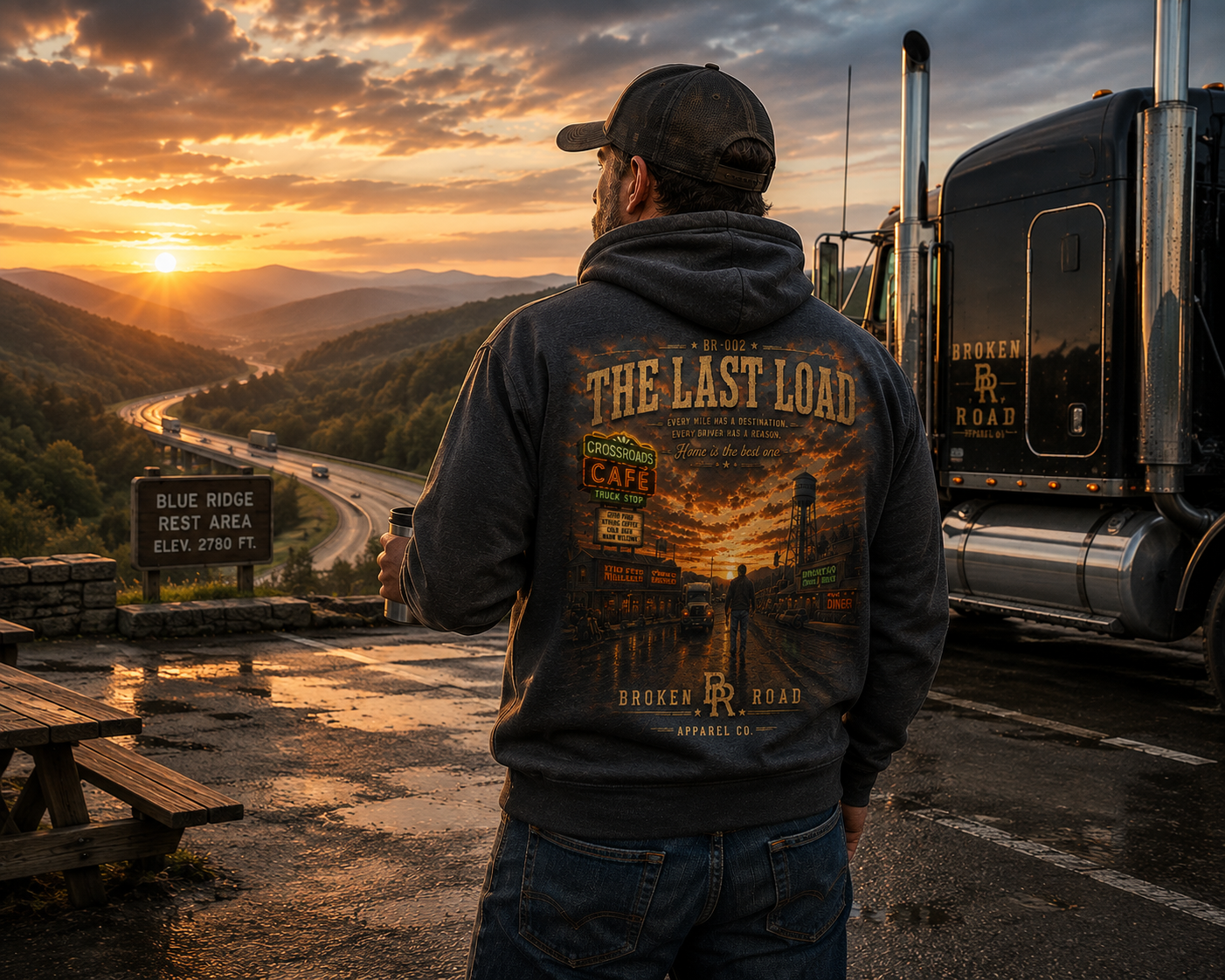 The Last Load™ | Heavy Blend Hoodie | Broken Road Apparel Co.