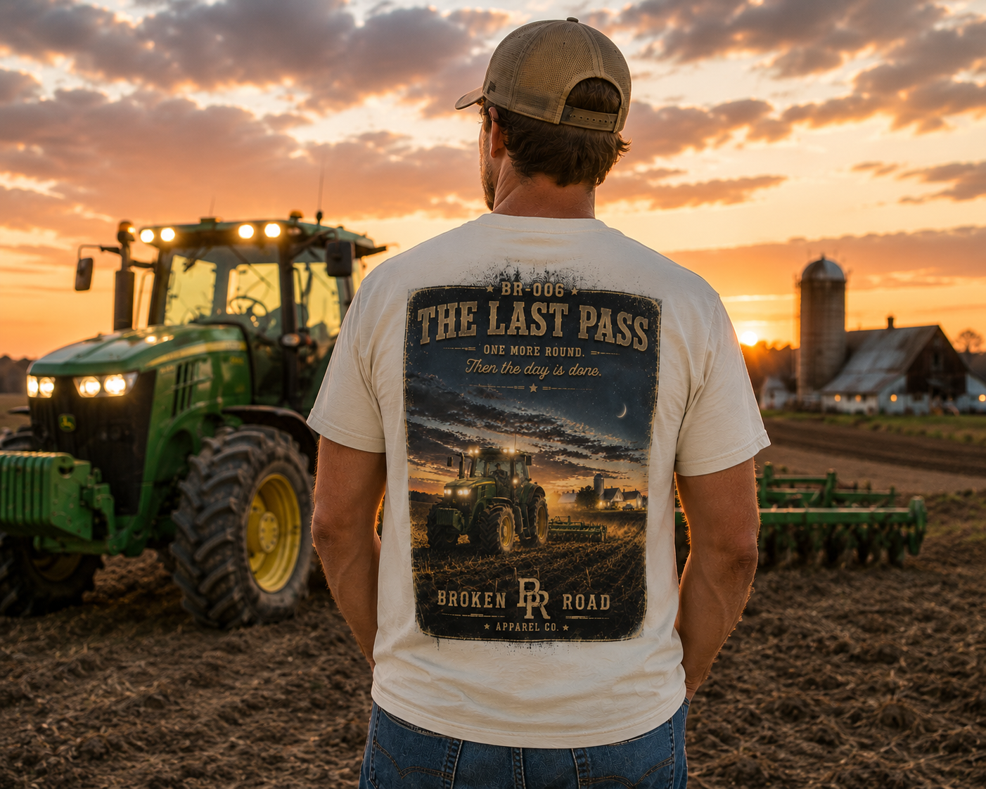 The Last Pass™ | Premium Garment-Dyed T-Shirt | Broken Road Apparel Co.