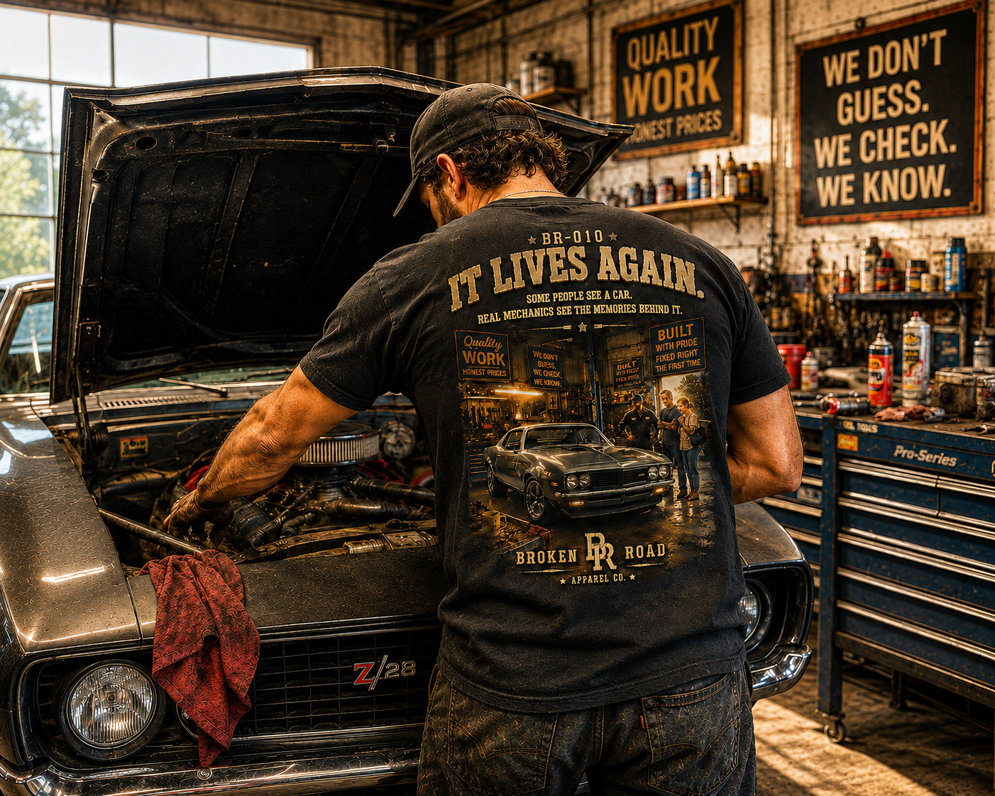 It Lives Again™ | Premium Garment-Dyed T-Shirt | Broken Road Apparel Co.