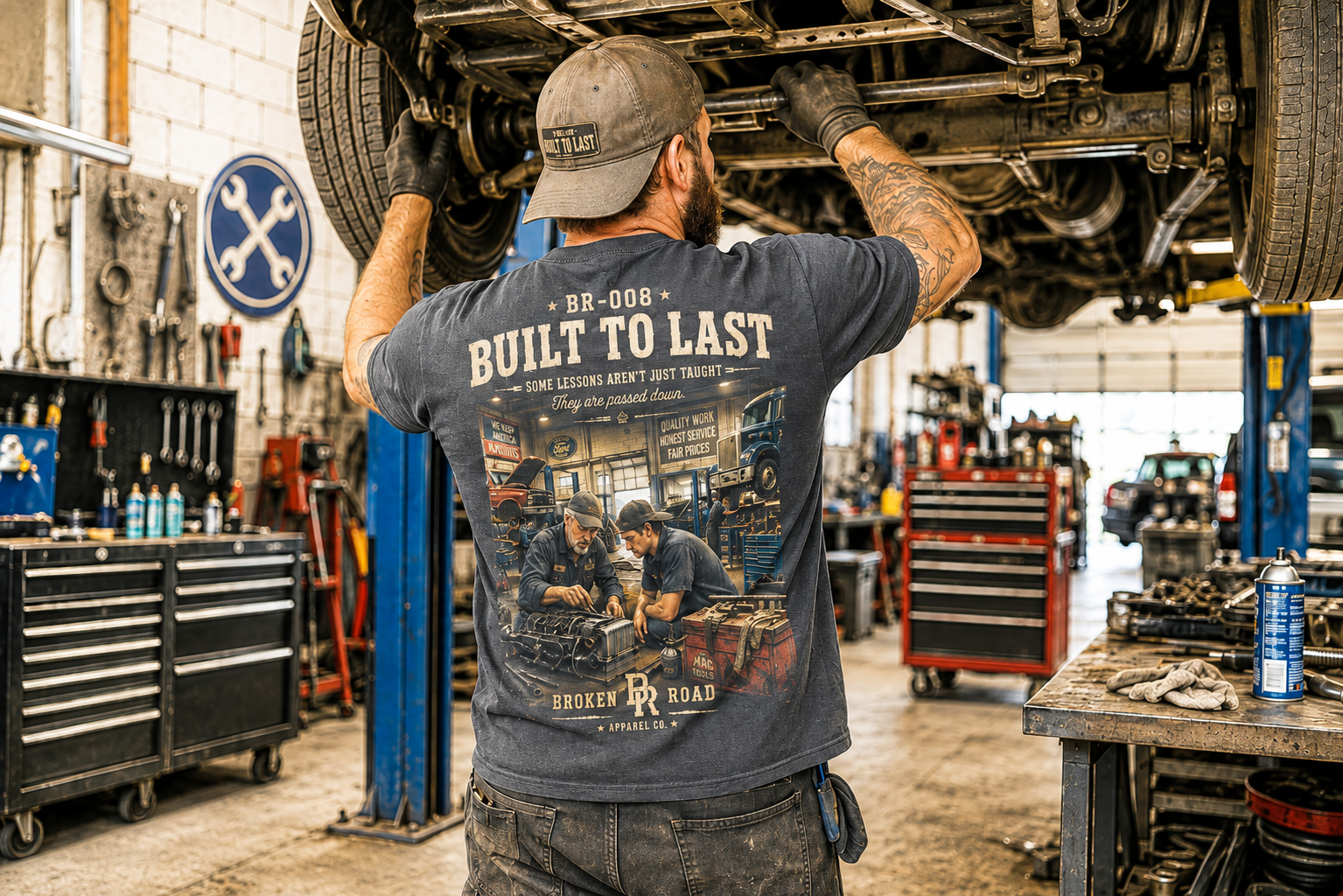 Built To Last™ | Premium Garment-Dyed T-Shirt | Broken Road Apparel Co.