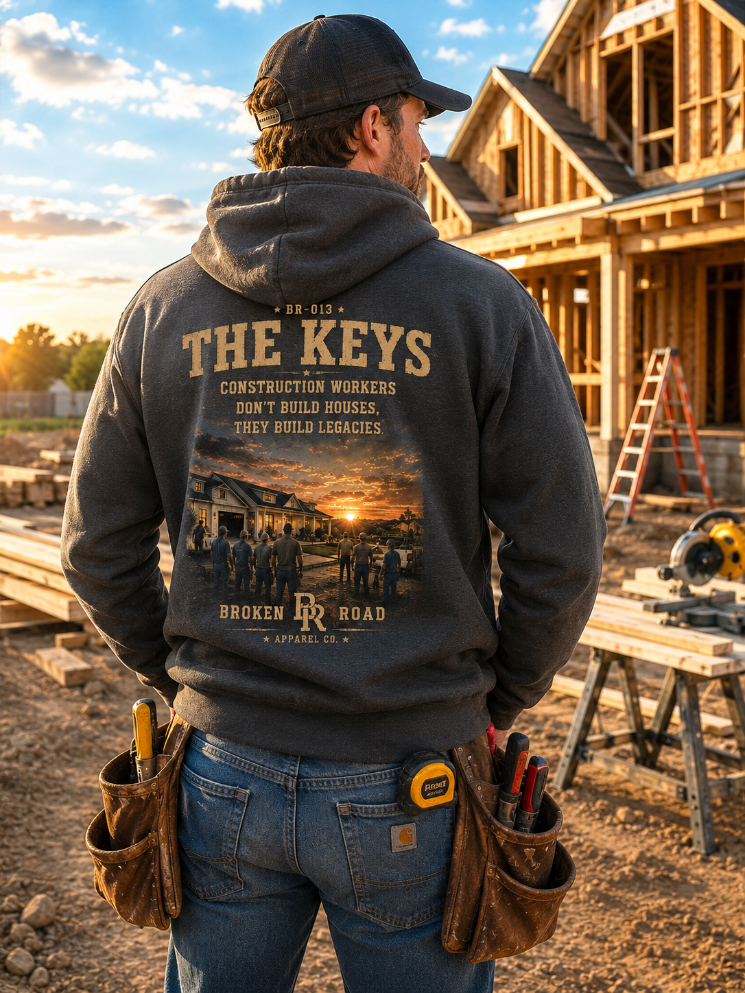 The Keys™ | Heavy Blend Hoodie | Broken Road Apparel Co.